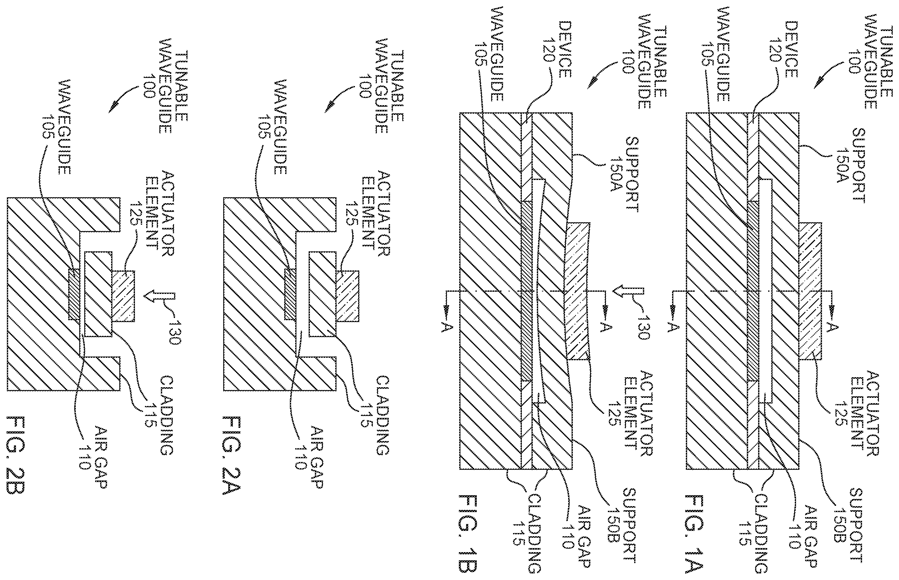 Patent US12422624 Figure 1 – Tunable silicon nitride waveguide structure