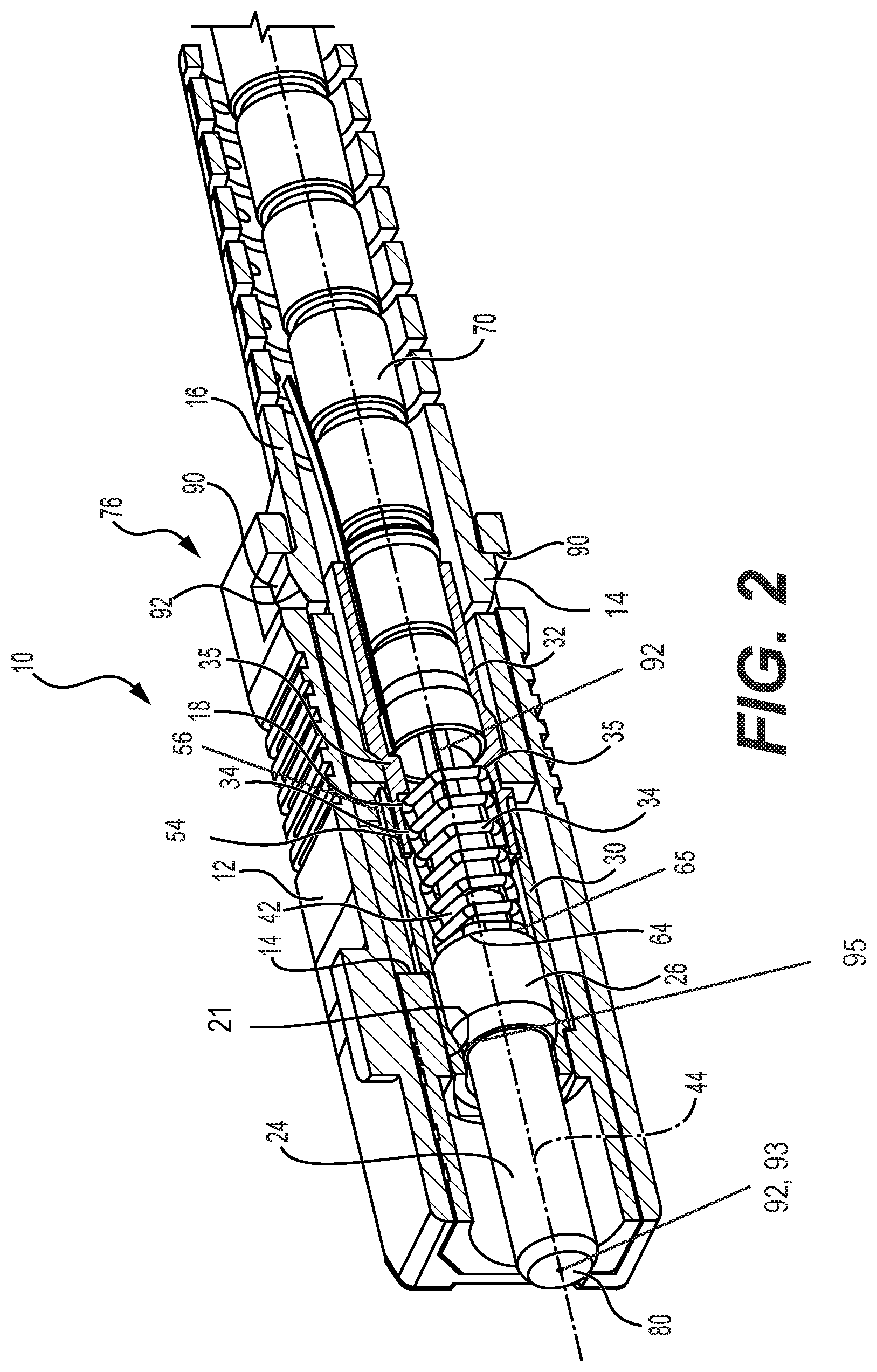 Patent US12422625 Figure 3 – Optical fiber connector for minimizing signal transmission losses