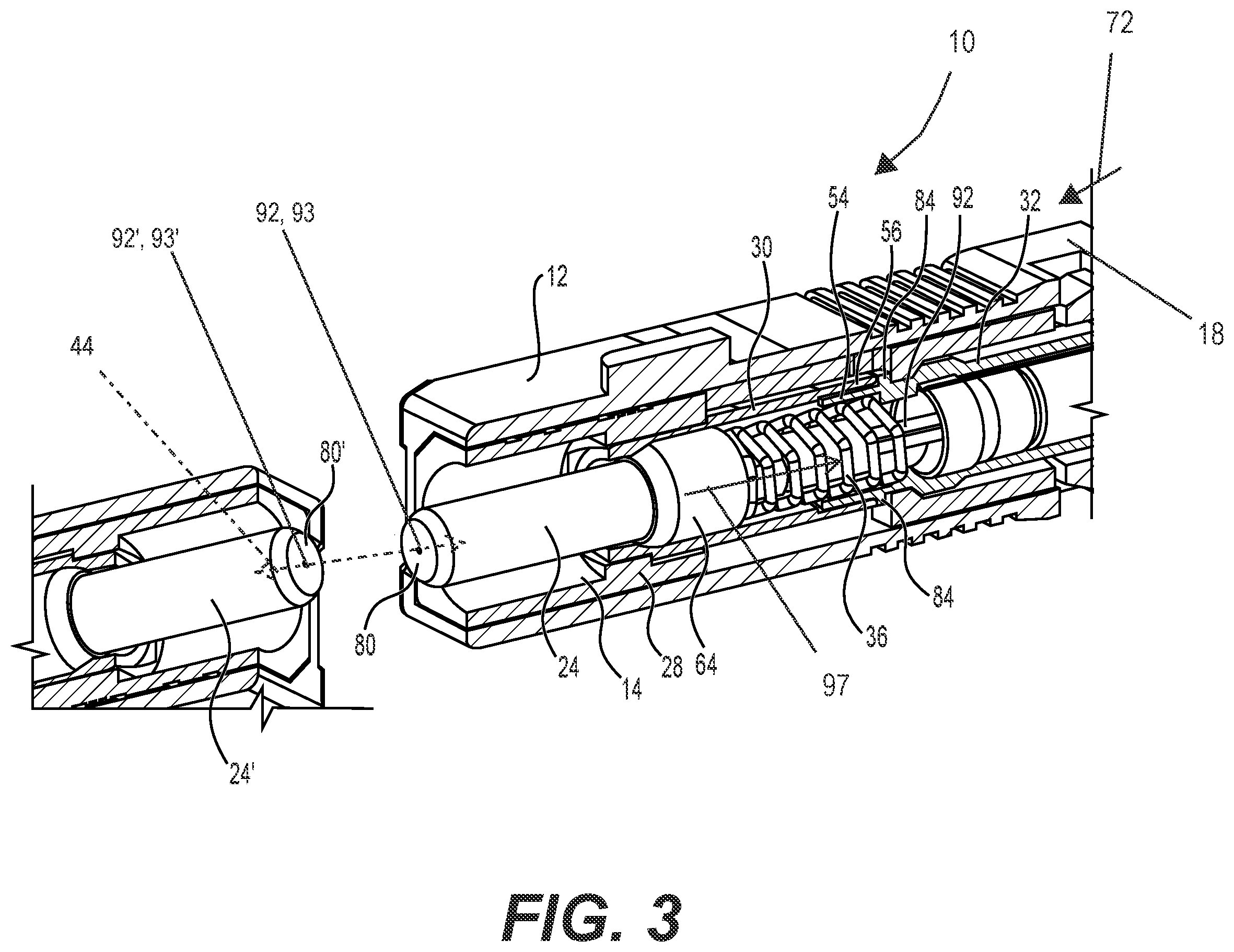 Patent US12422625 Figure 4 – Optical fiber connector for minimizing signal transmission losses