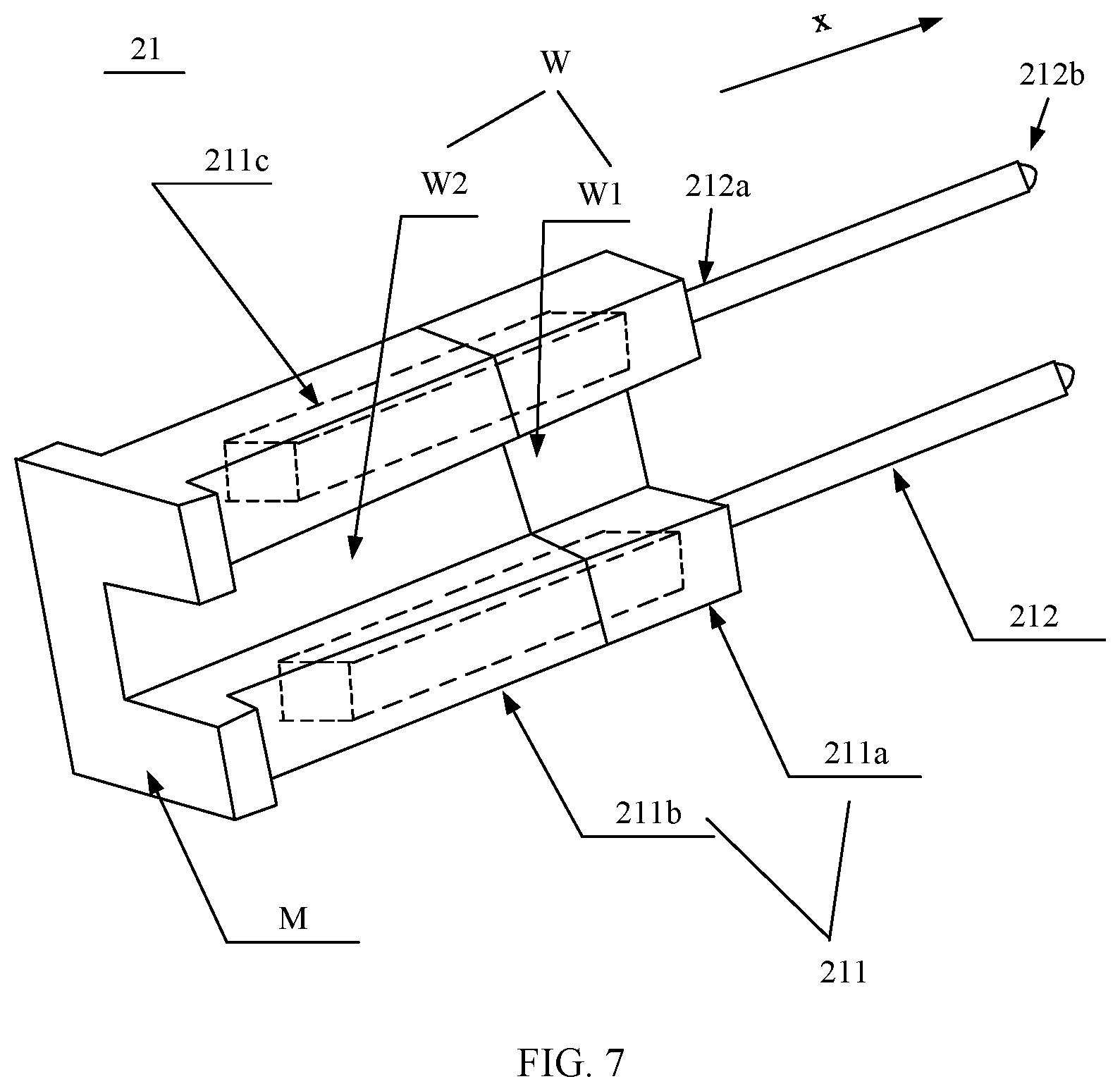 Patent US12422626 Figure 5 – Adapter assembly and optical communications device