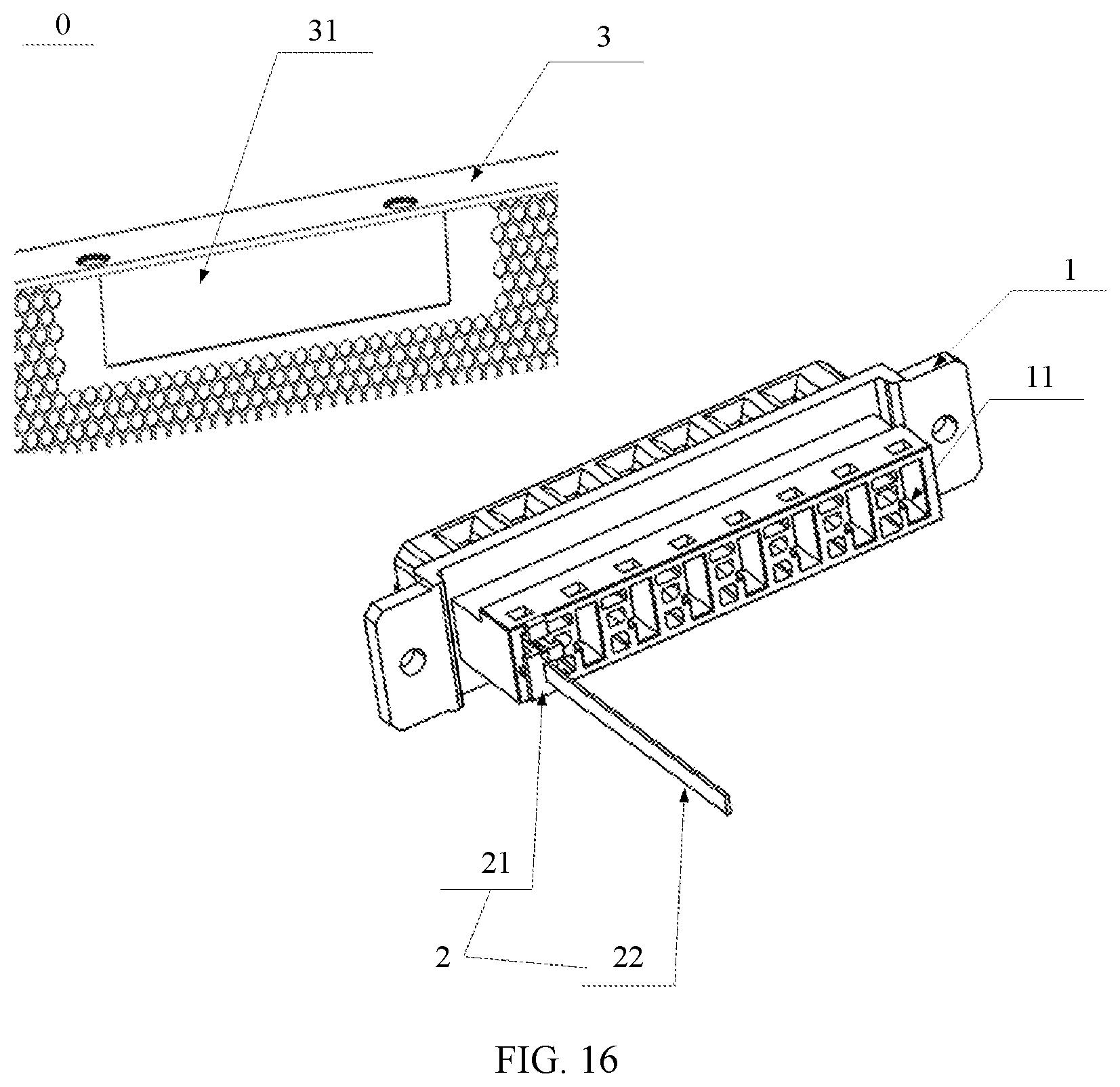 Patent US12422626 Figure 10 – Adapter assembly and optical communications device