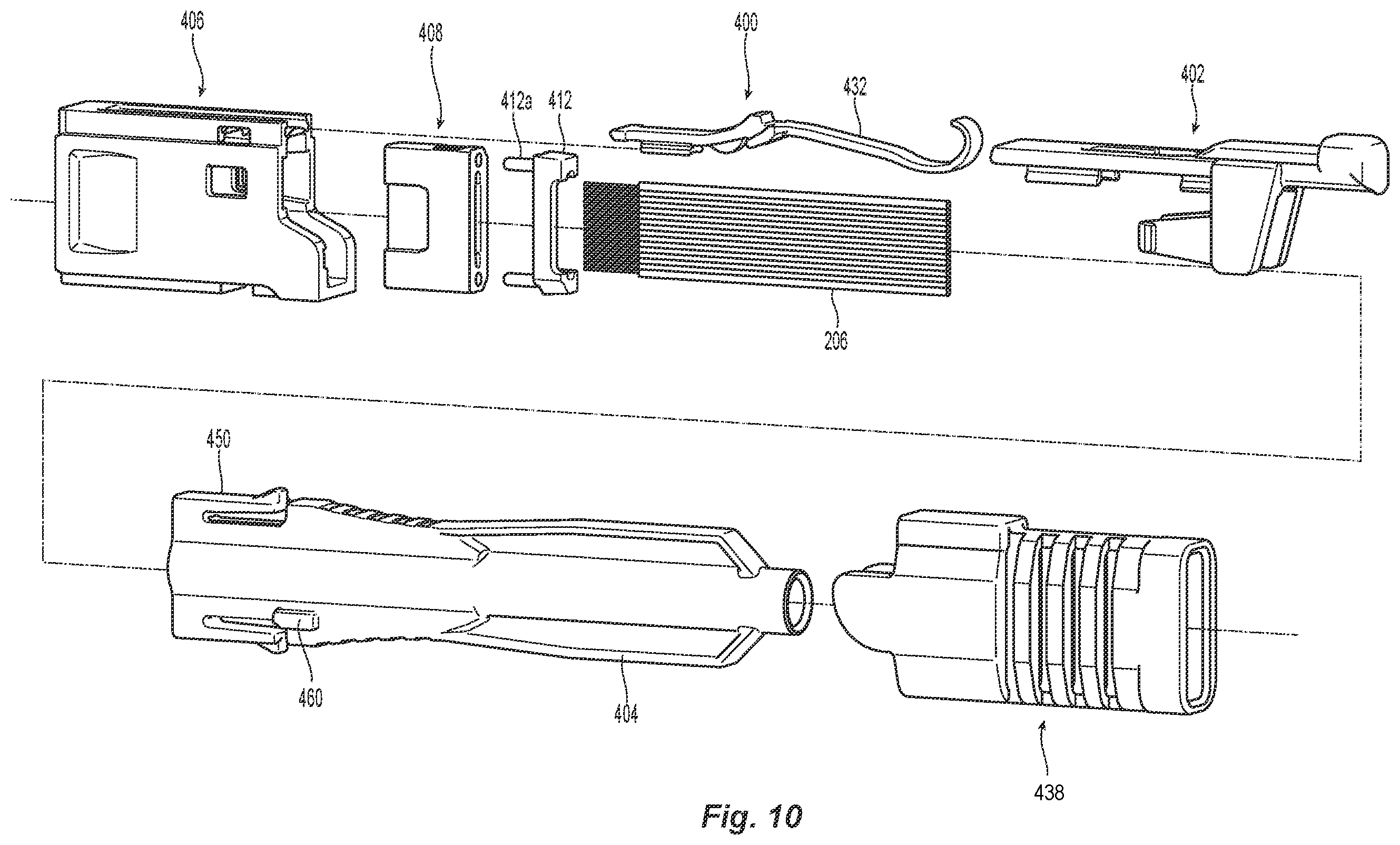 Patent US12422627 Figure 9 – Data center interconnect for optical trunk cables having miniature multi-fiber ferrules