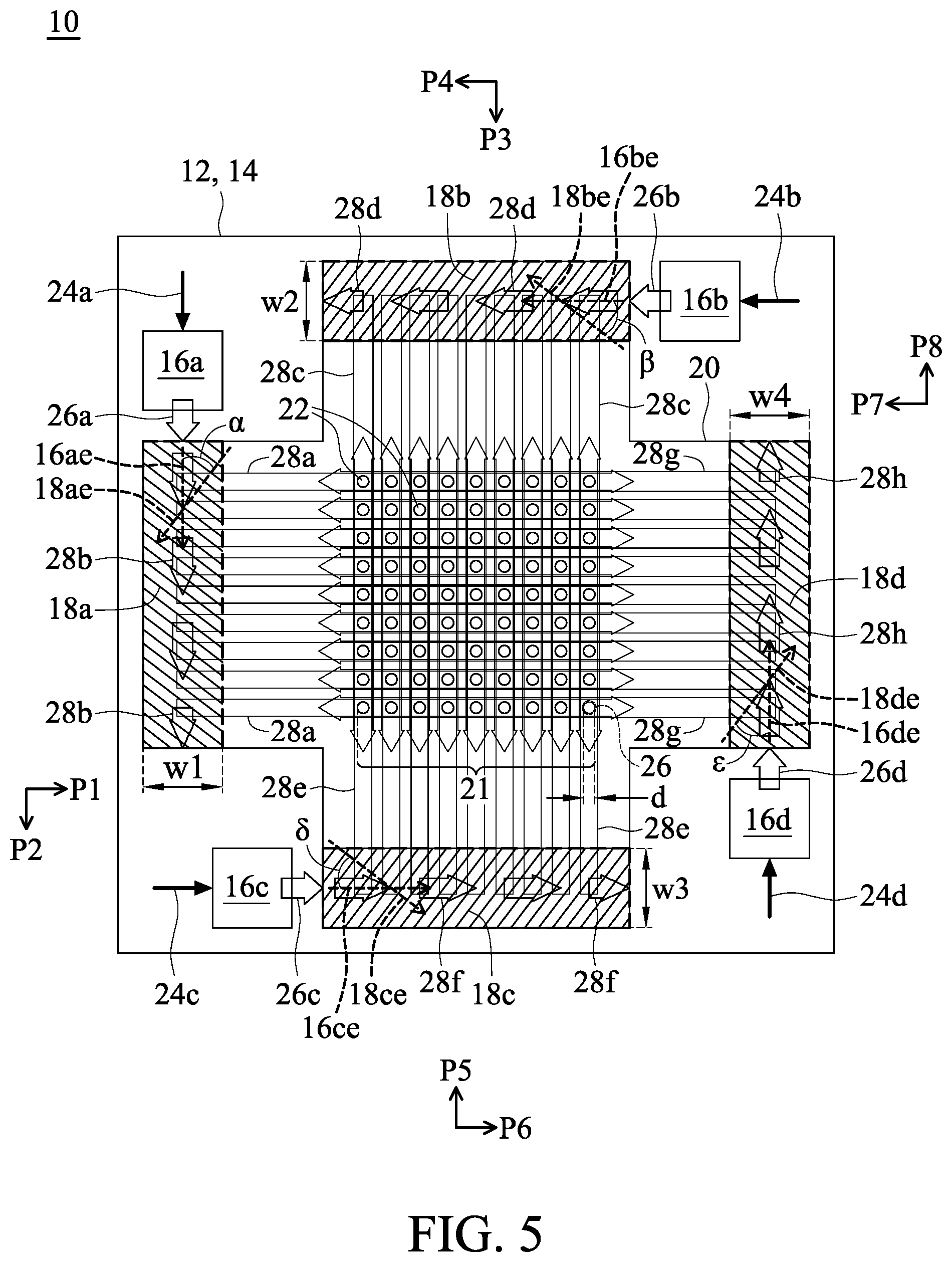 Patent US12422630 Figure 5 – Optical device