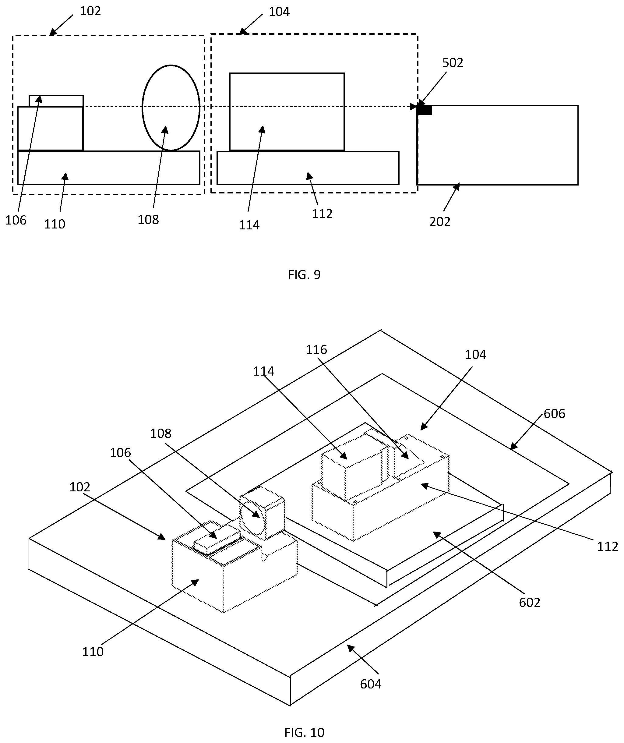 Patent US12422631 Figure 6 – Transmitter optical sub-assembly structure and active alignment method thereof