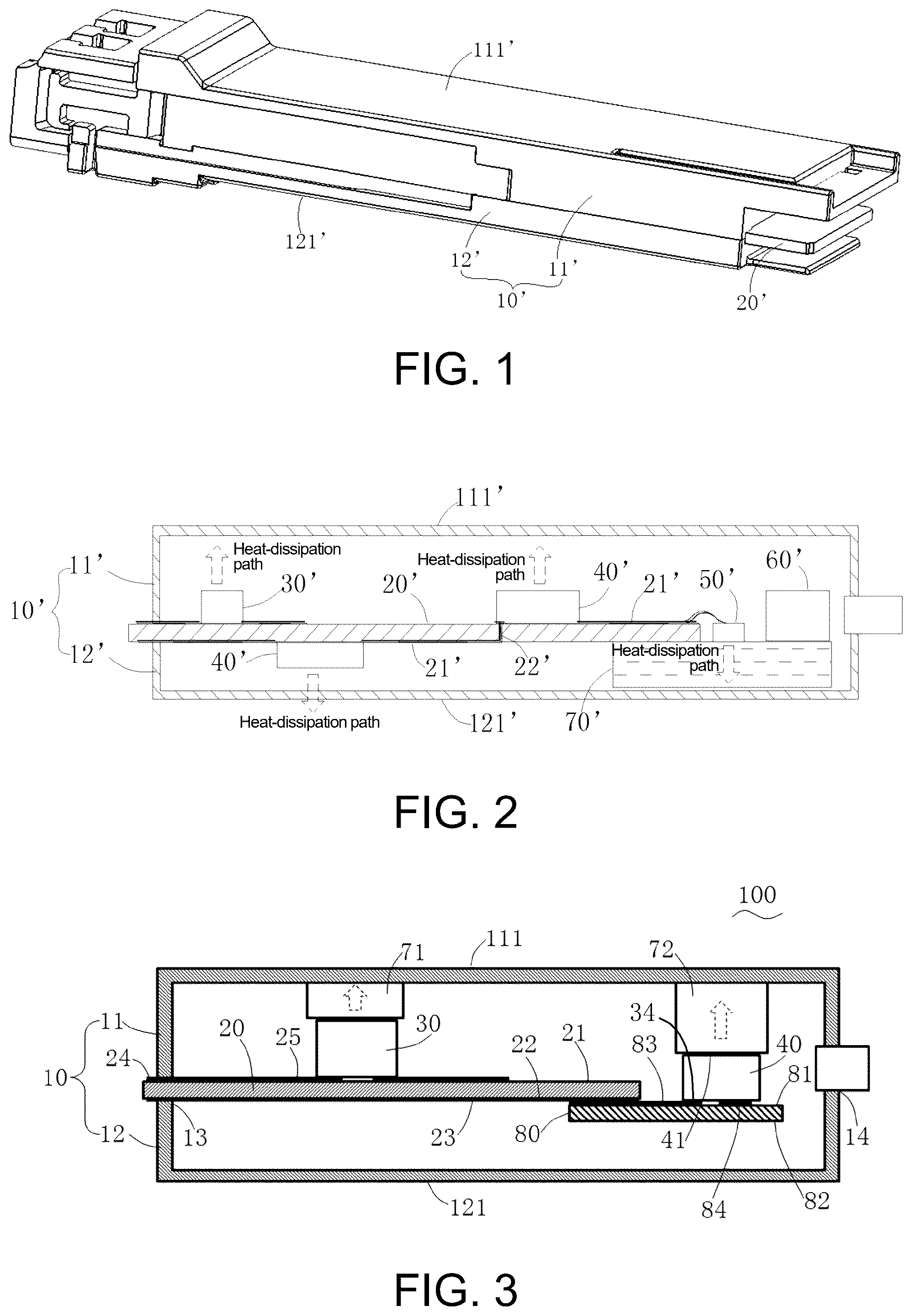 Patent US12422634 Figure 1 – Optical module package structure
