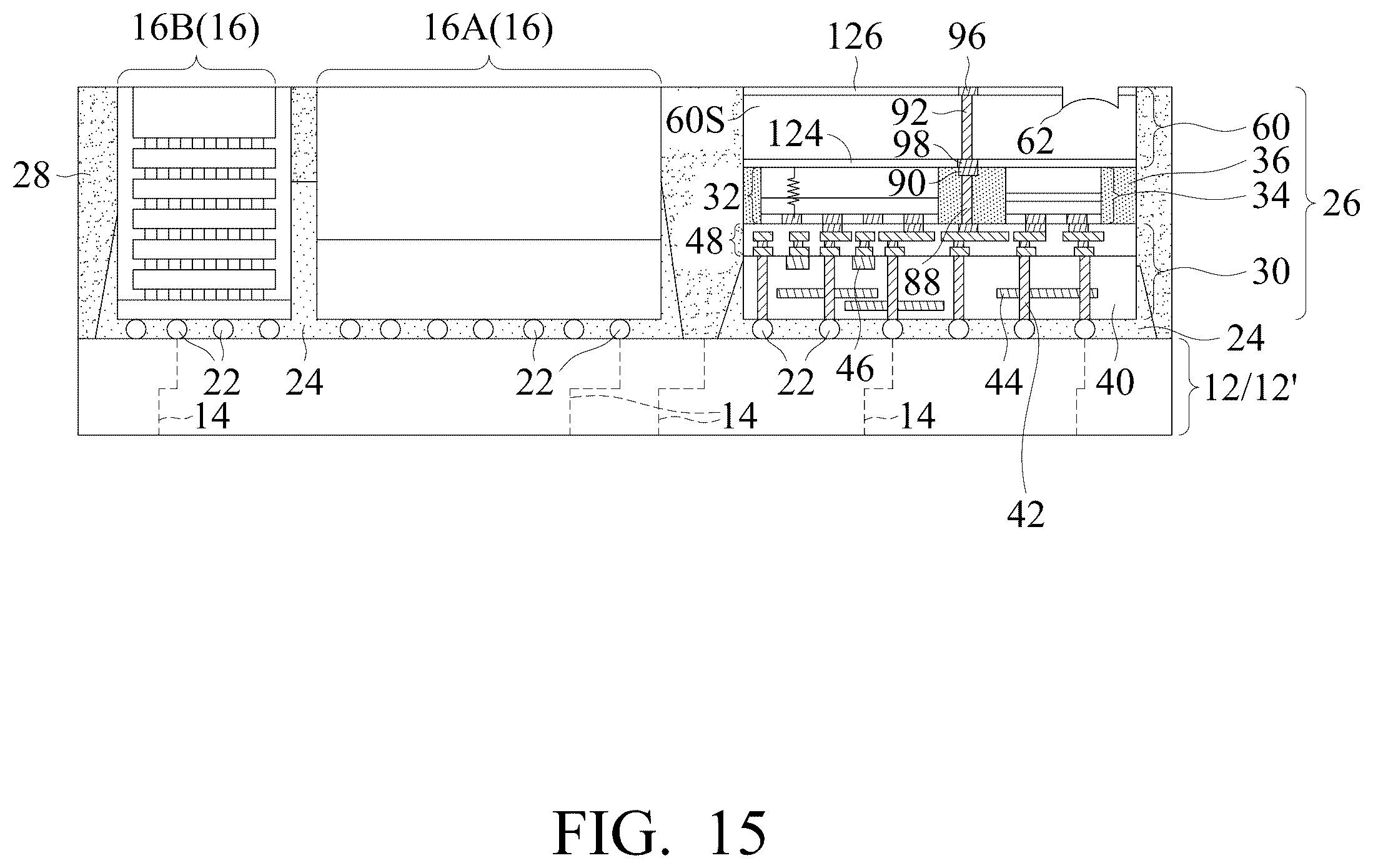 Patent US12422635 Figure 15 – Thermo-electric cooler for dissipating heat of optical engine