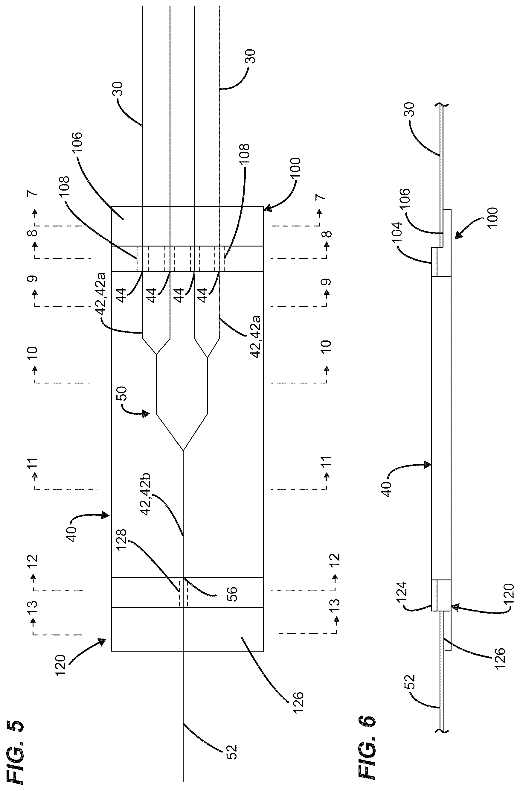 Patent US12422636 Figure 5 – Fiber routing system with direct PLC chip termination