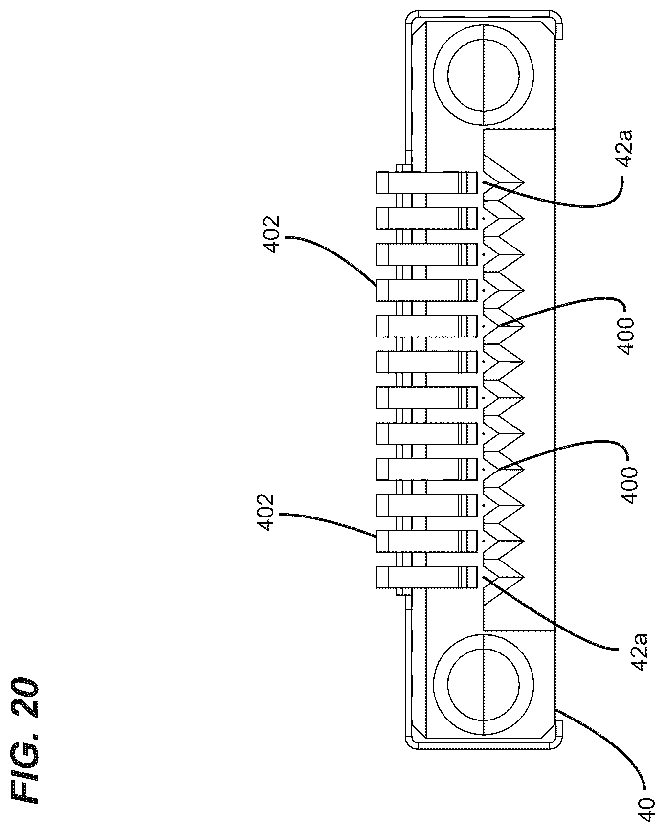 Patent US12422636 Figure 12 – Fiber routing system with direct PLC chip termination