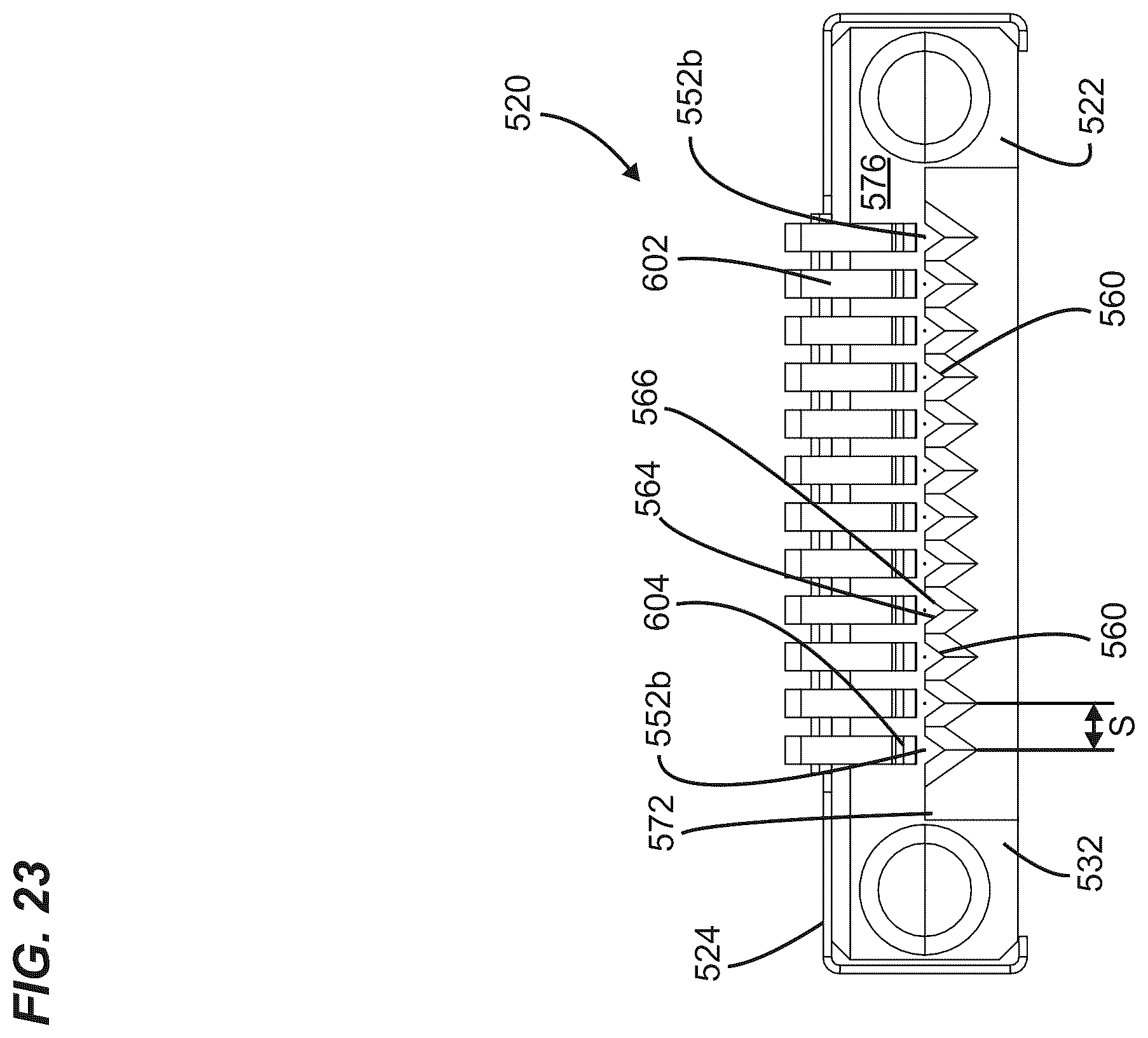 Patent US12422636 Figure 14 – Fiber routing system with direct PLC chip termination
