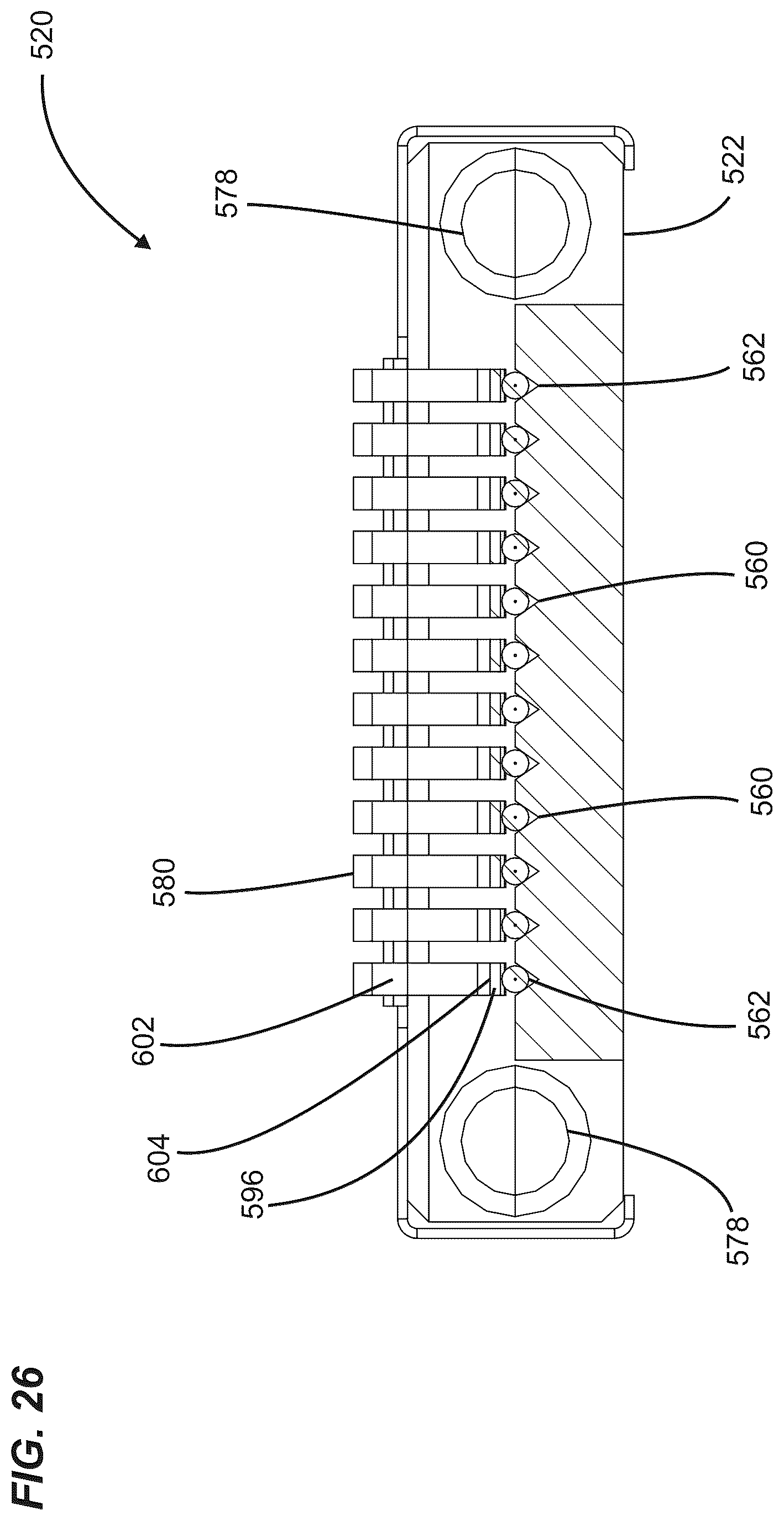 Patent US12422636 Figure 17 – Fiber routing system with direct PLC chip termination