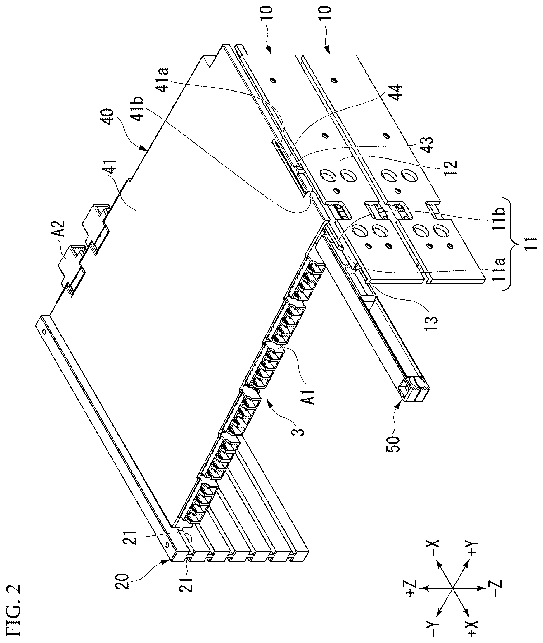 Patent US12422638 Figure 2 – Optical wiring unit and optical termination box