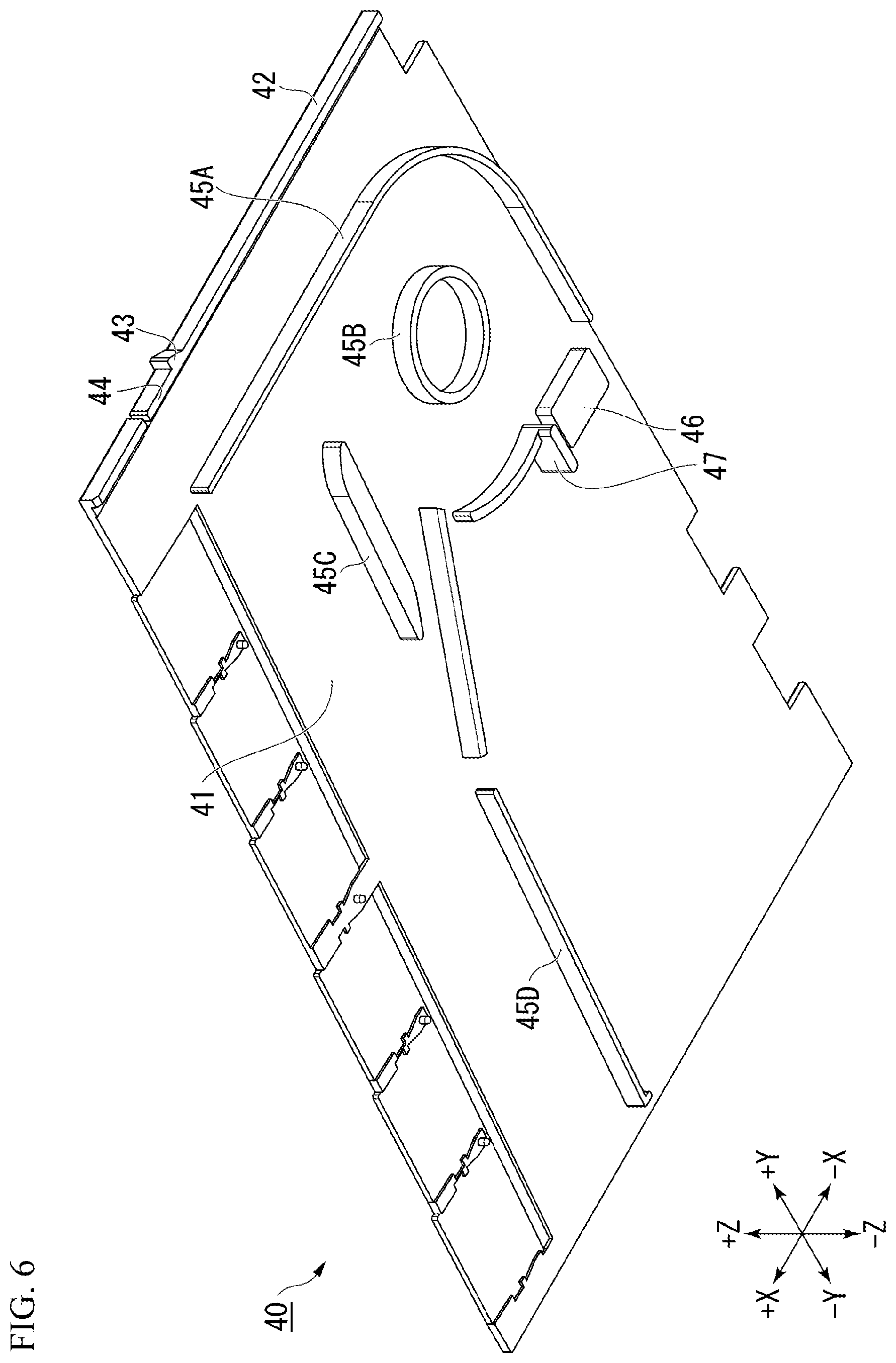 Patent US12422638 Figure 6 – Optical wiring unit and optical termination box