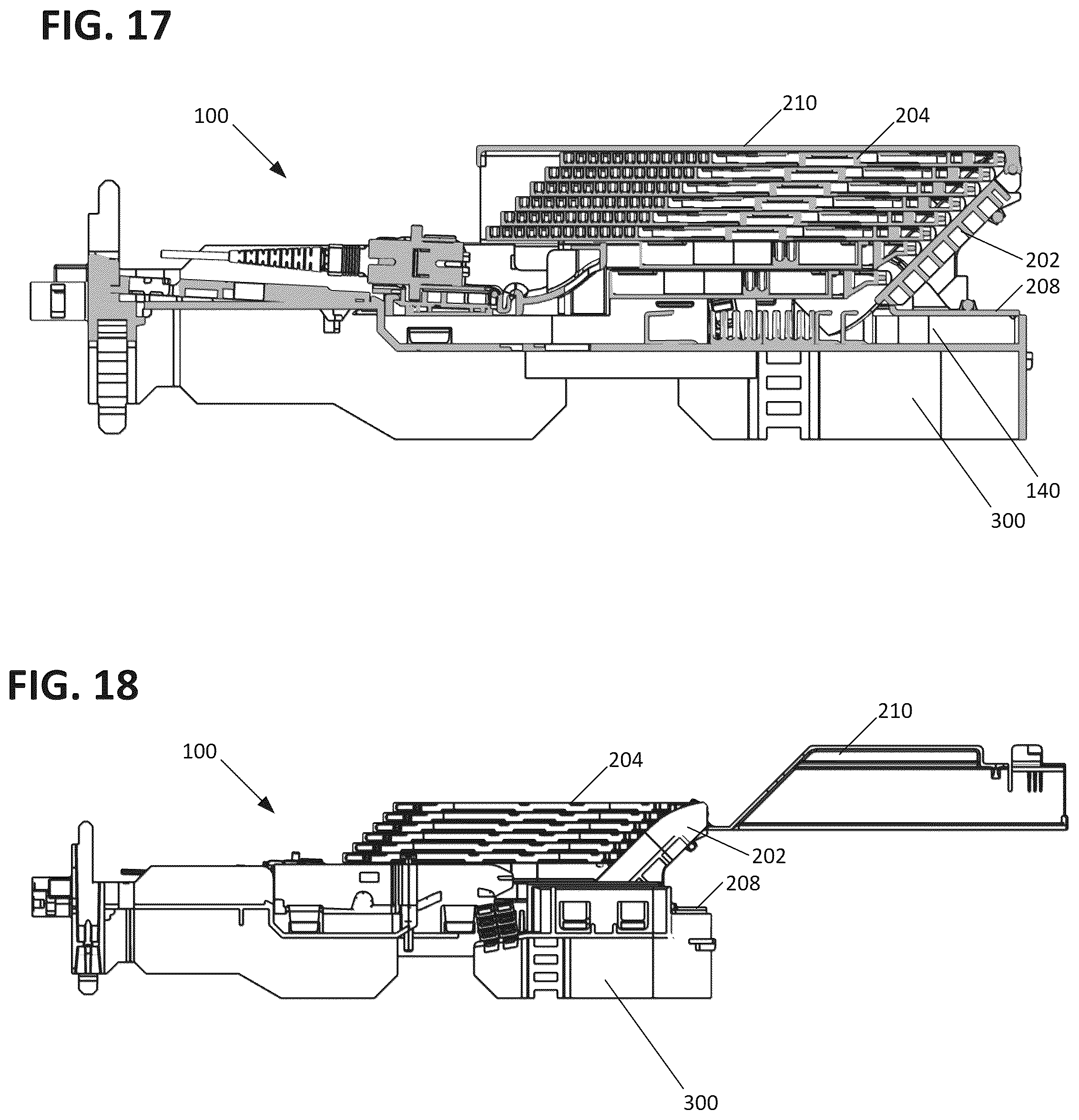 Patent US12422639 Figure 14 – Fiber management tray arrangements and assemblies for fiber optic closure organizers
