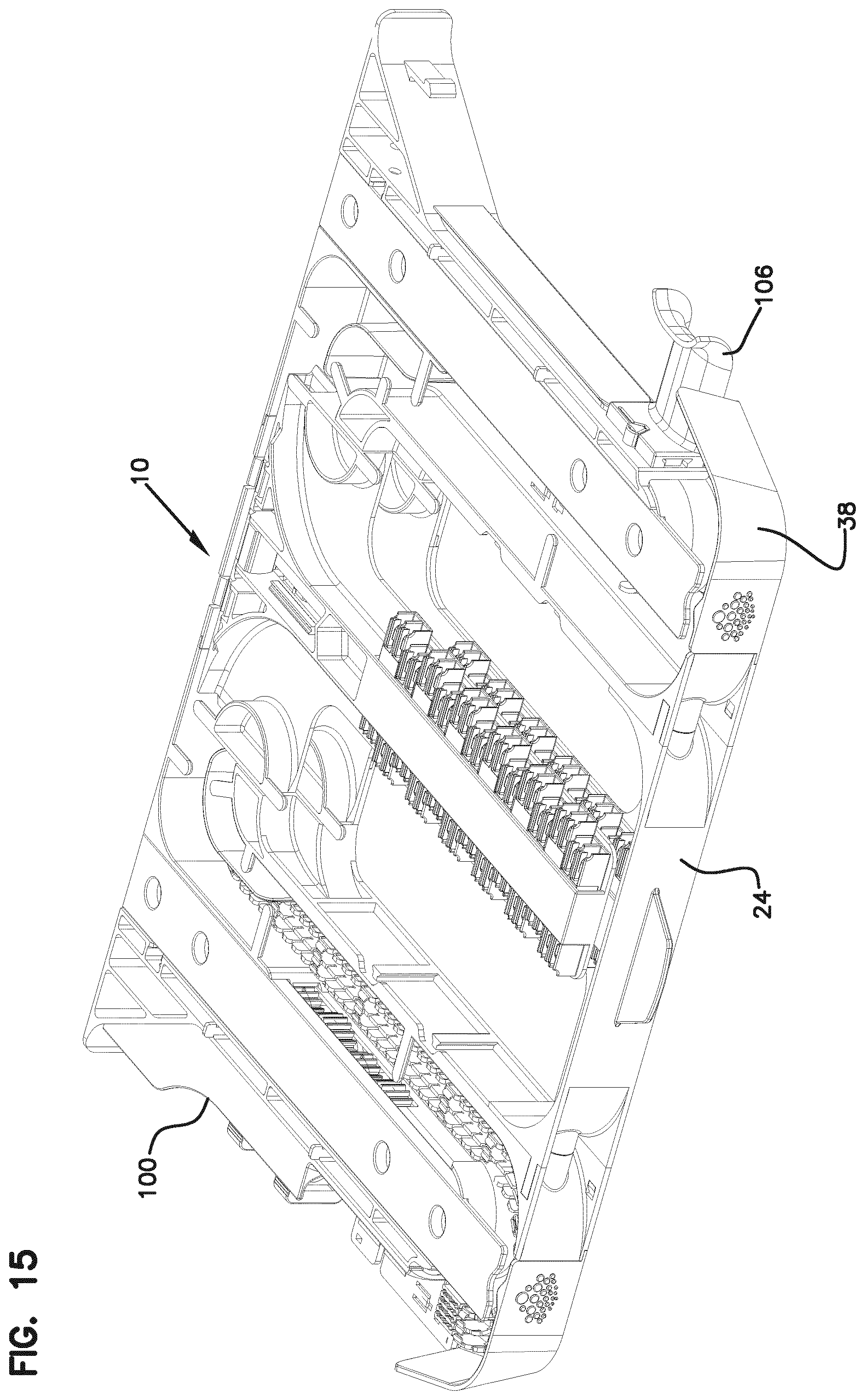 Patent US12422640 Figure 15 – Optical fiber distribution system