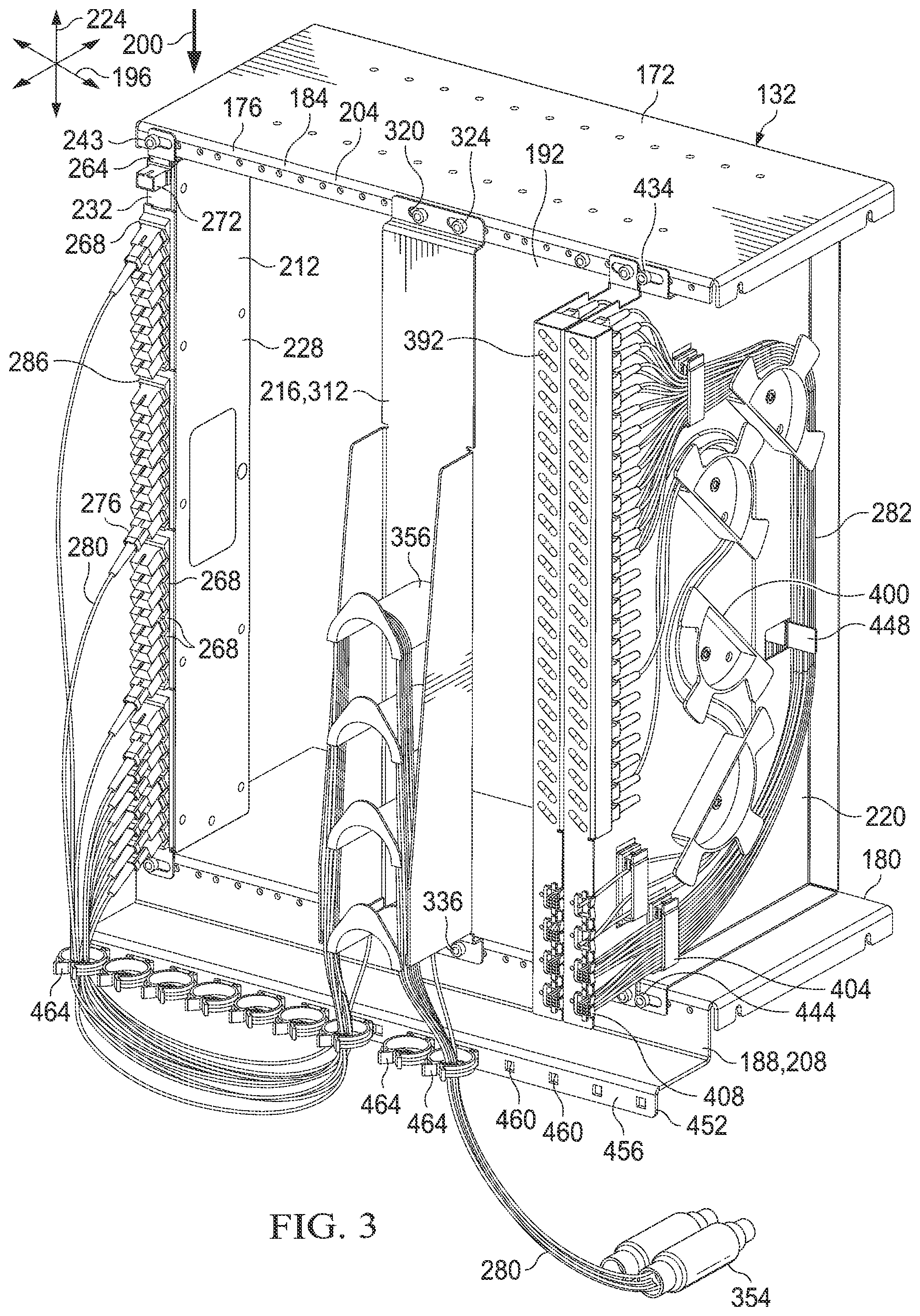 Patent US12422641 Figure 3 – Fiber optic splitter modules and systems