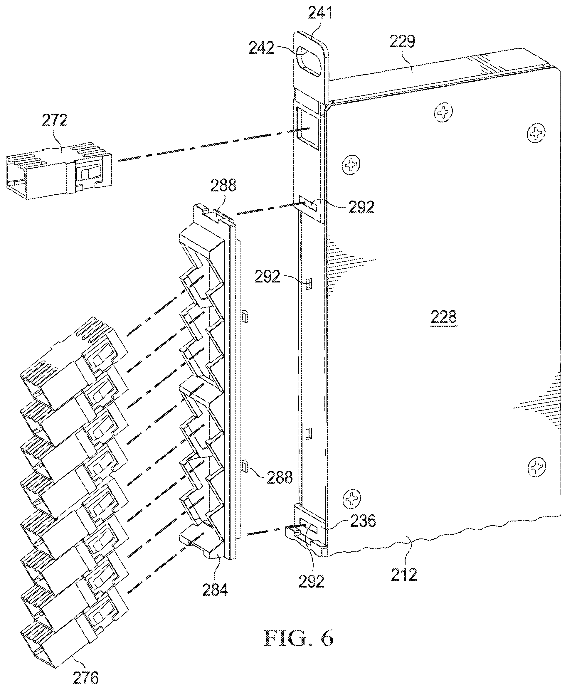 Patent US12422641 Figure 6 – Fiber optic splitter modules and systems