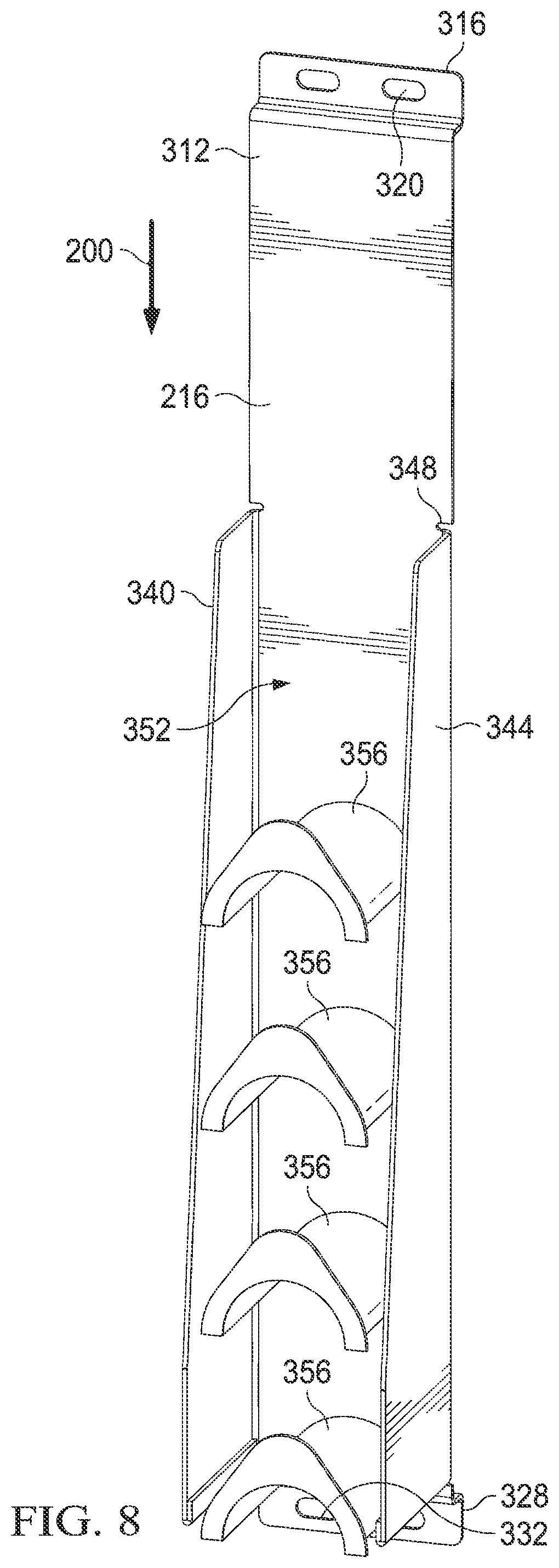 Patent US12422641 Figure 8 – Fiber optic splitter modules and systems