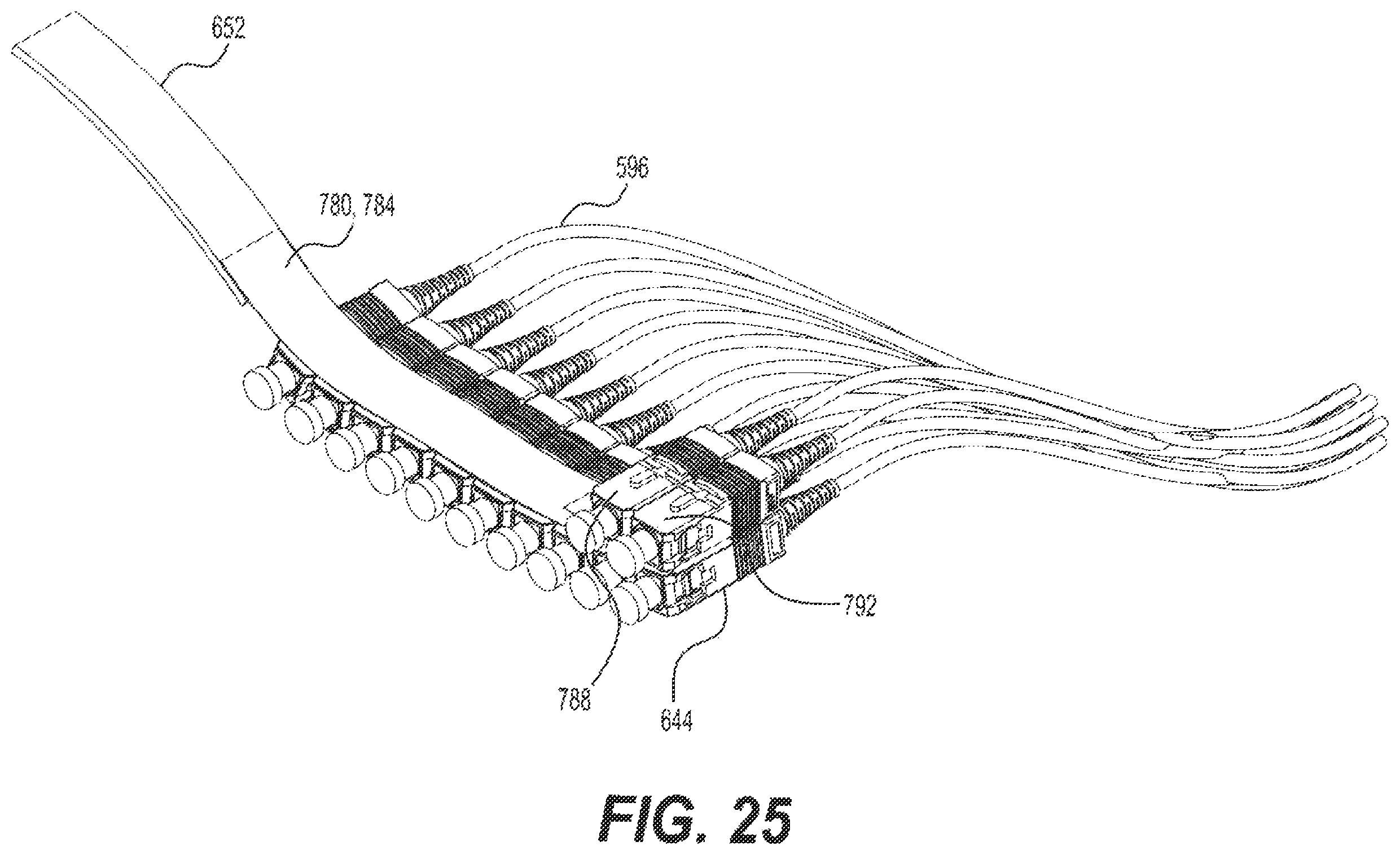 Patent US12422641 Figure 18 – Fiber optic splitter modules and systems