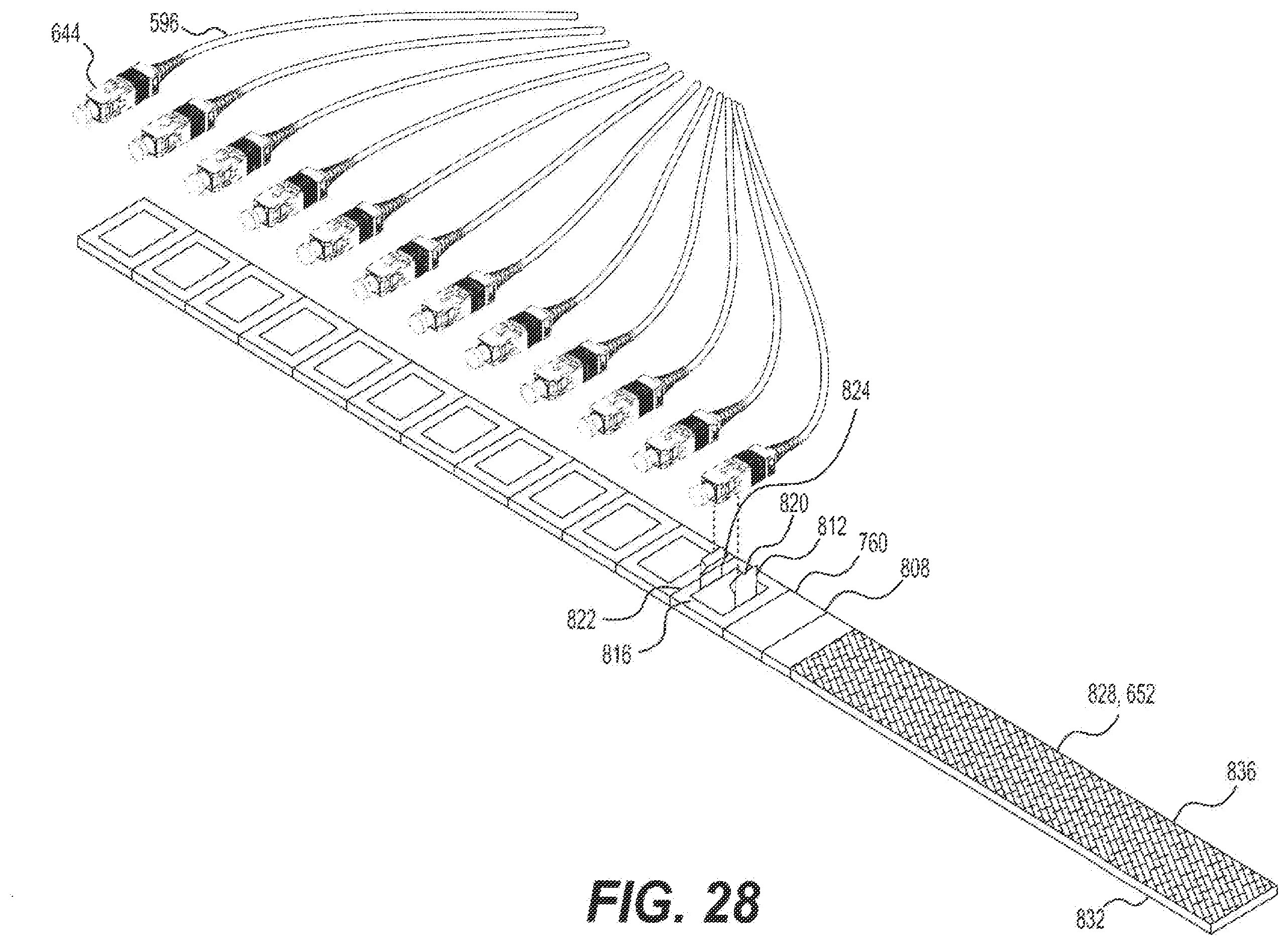 Patent US12422641 Figure 20 – Fiber optic splitter modules and systems