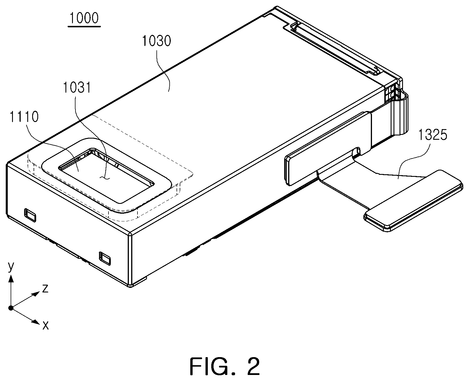 Patent US12422642 Figure 2 – Camera module