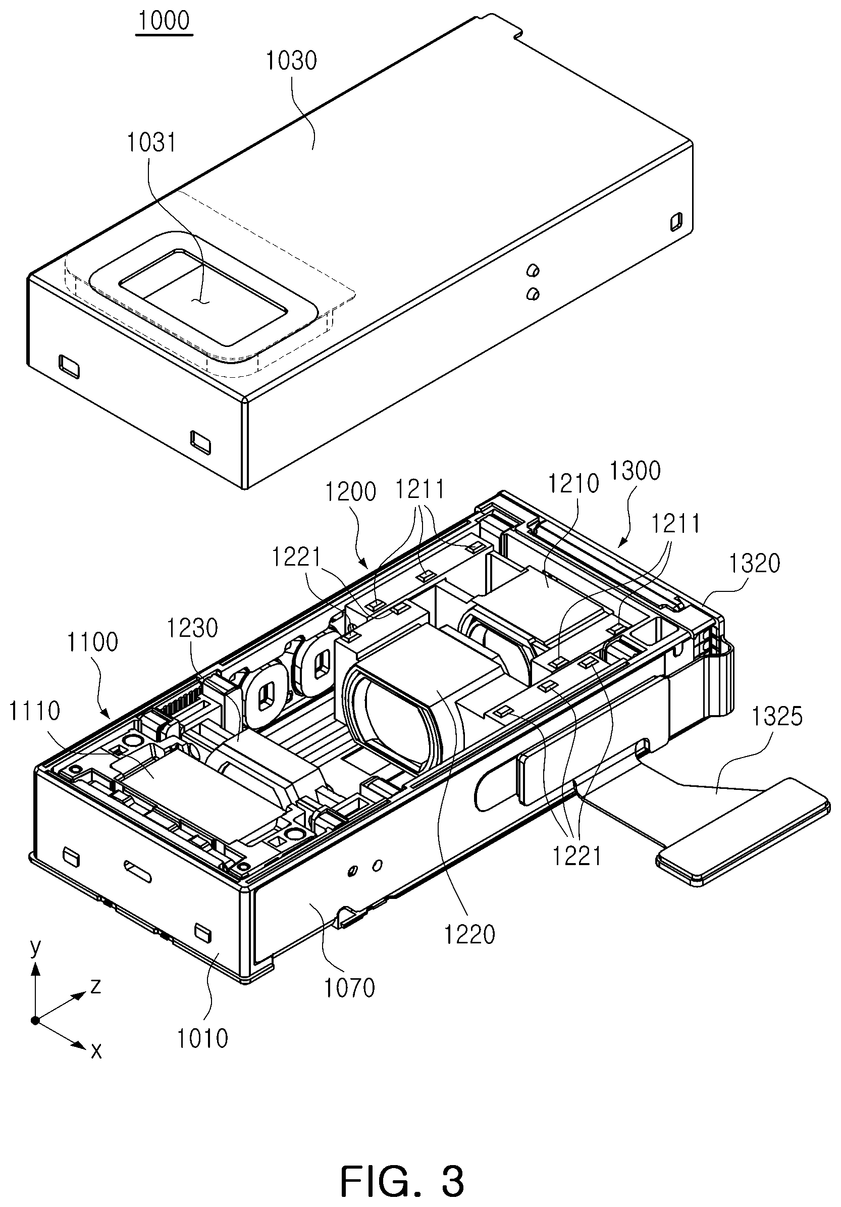 Patent US12422642 Figure 3 – Camera module