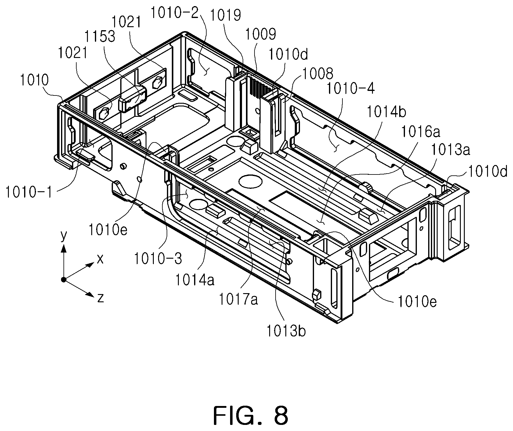 Patent US12422642 Figure 8 – Camera module