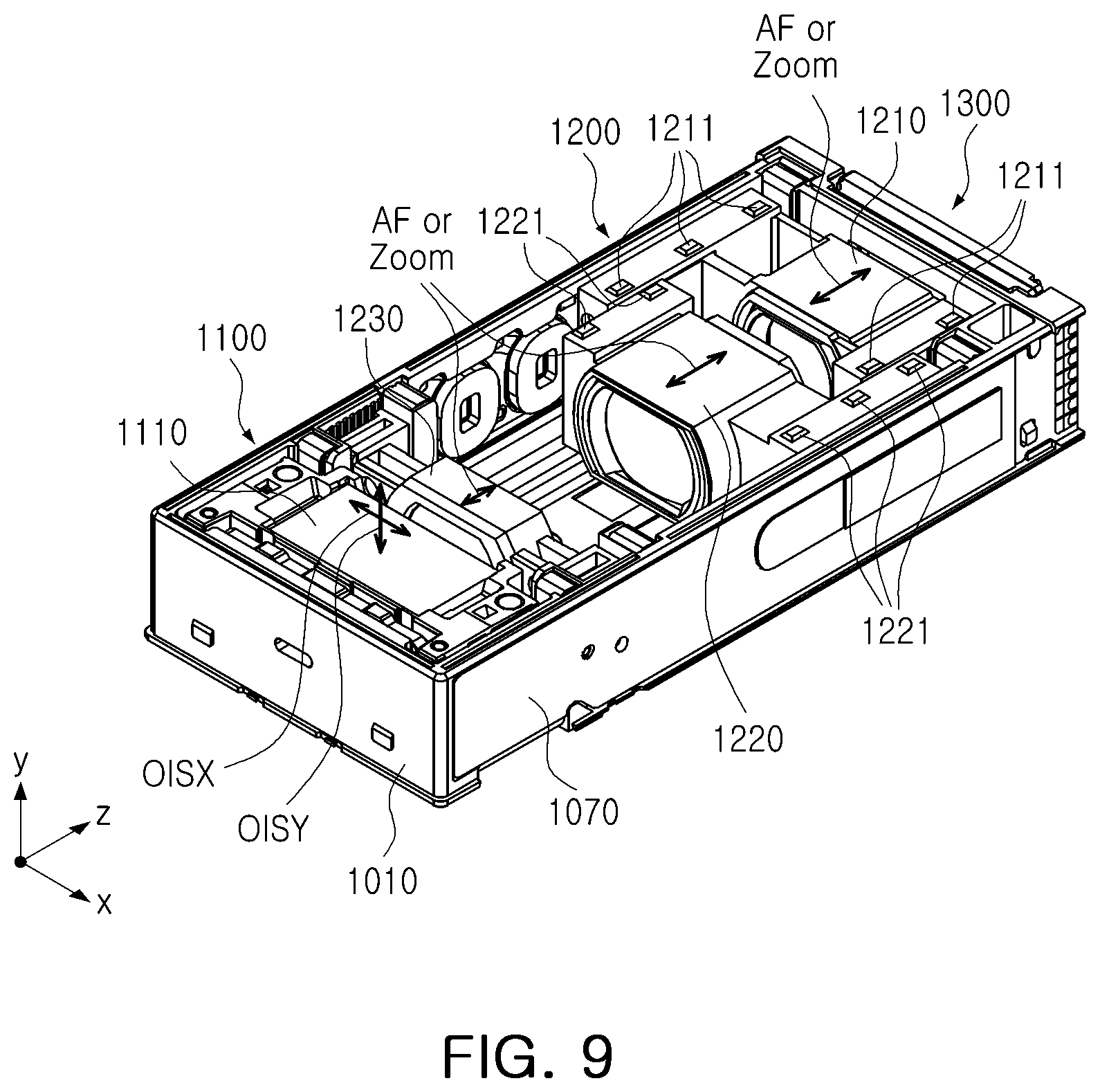 Patent US12422642 Figure 9 – Camera module