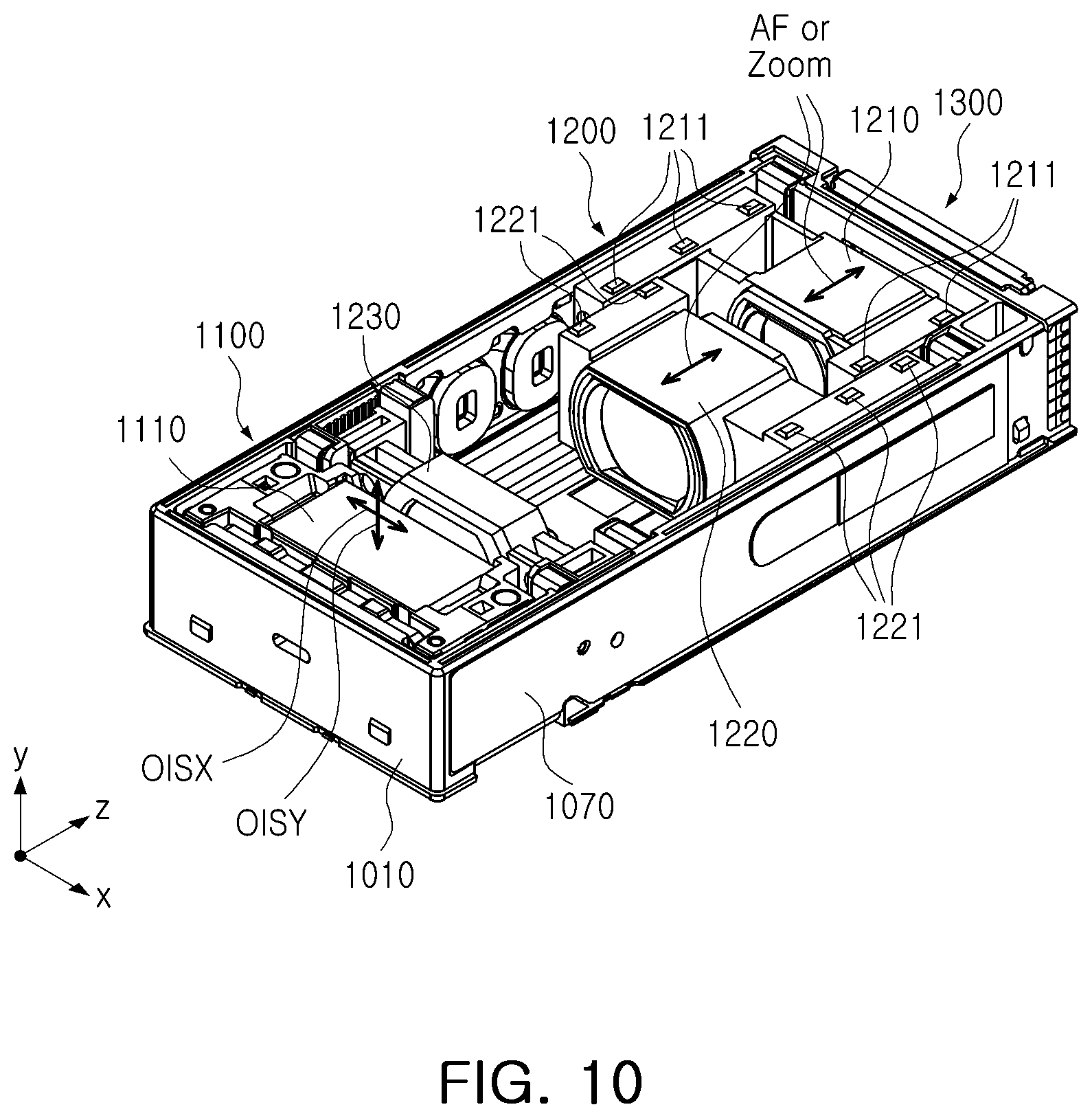 Patent US12422642 Figure 10 – Camera module