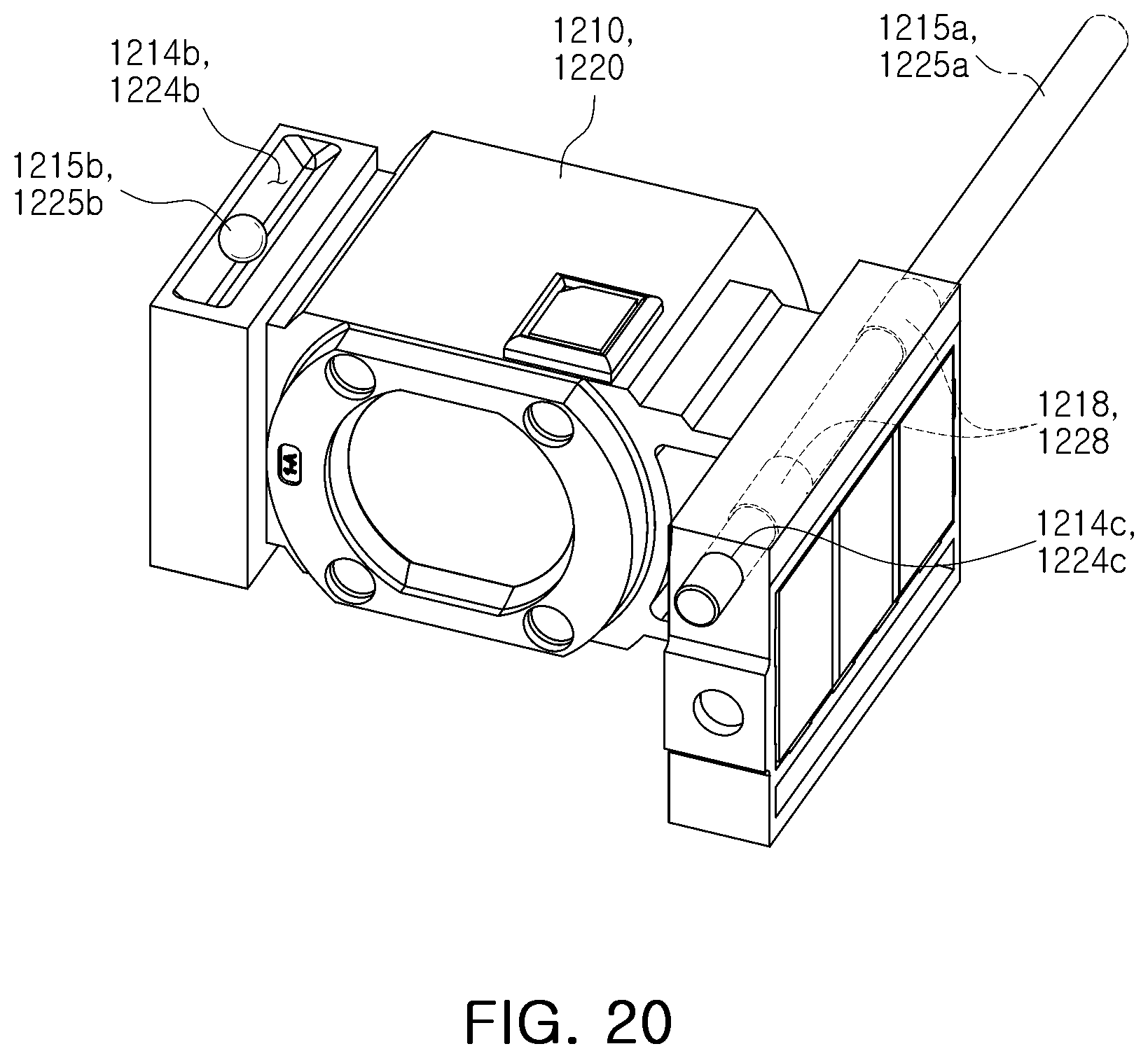 Patent US12422642 Figure 19 – Camera module
