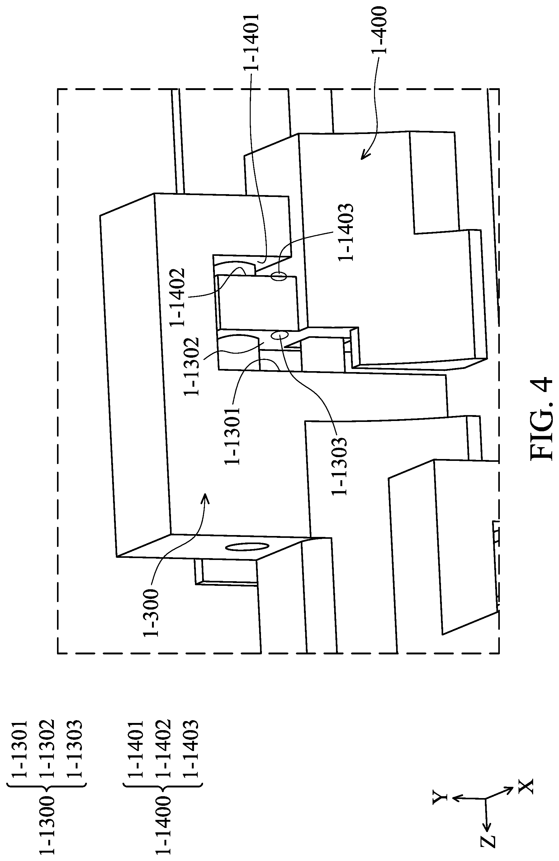 Patent US12422644 Figure 4 – Optical system