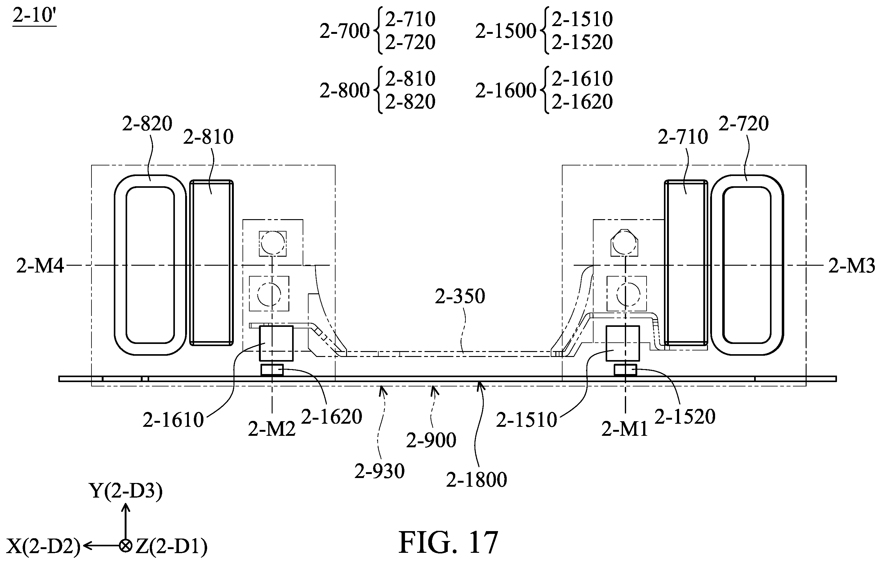 Patent US12422644 Figure 17 – Optical system