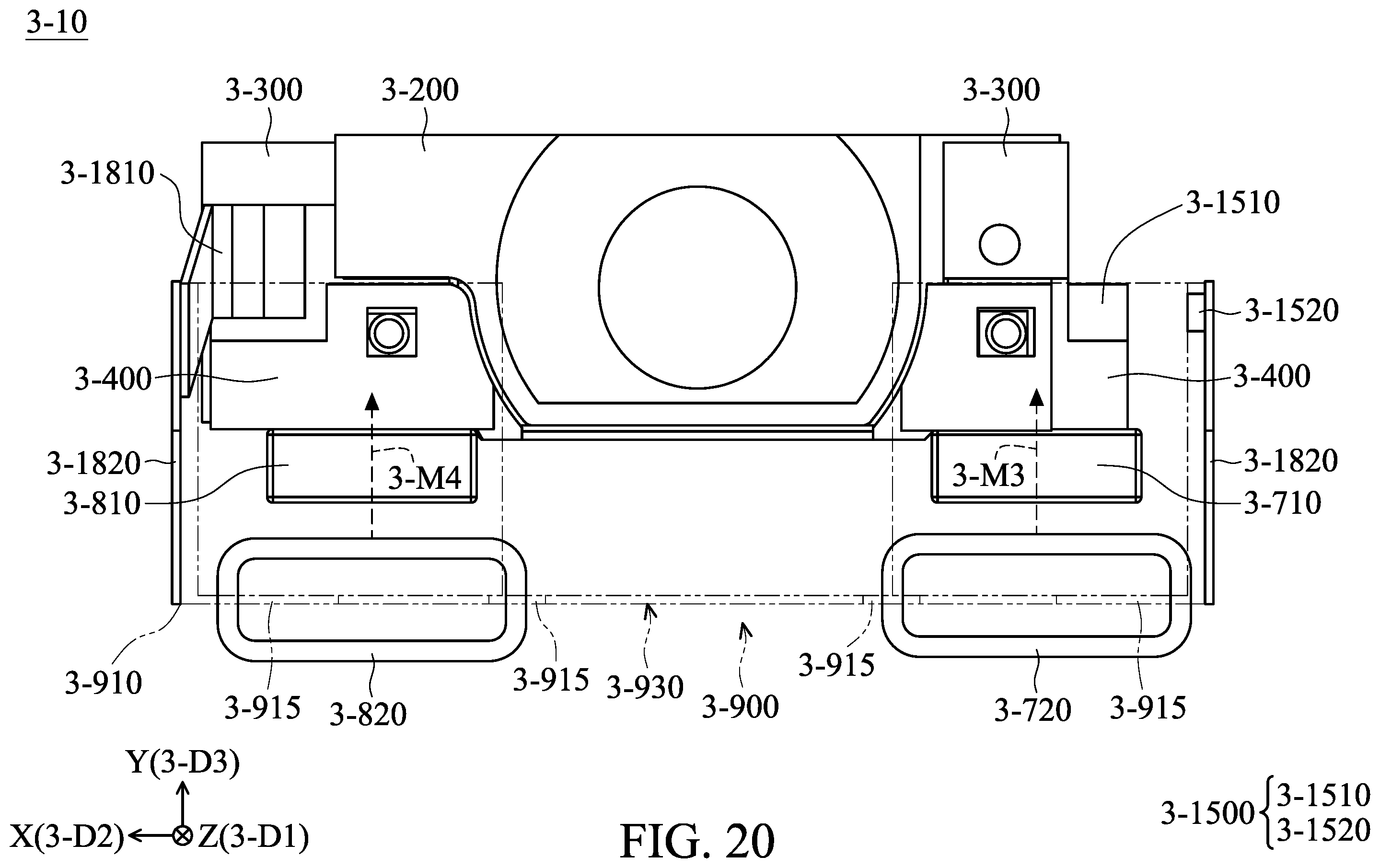 Patent US12422644 Figure 20 – Optical system