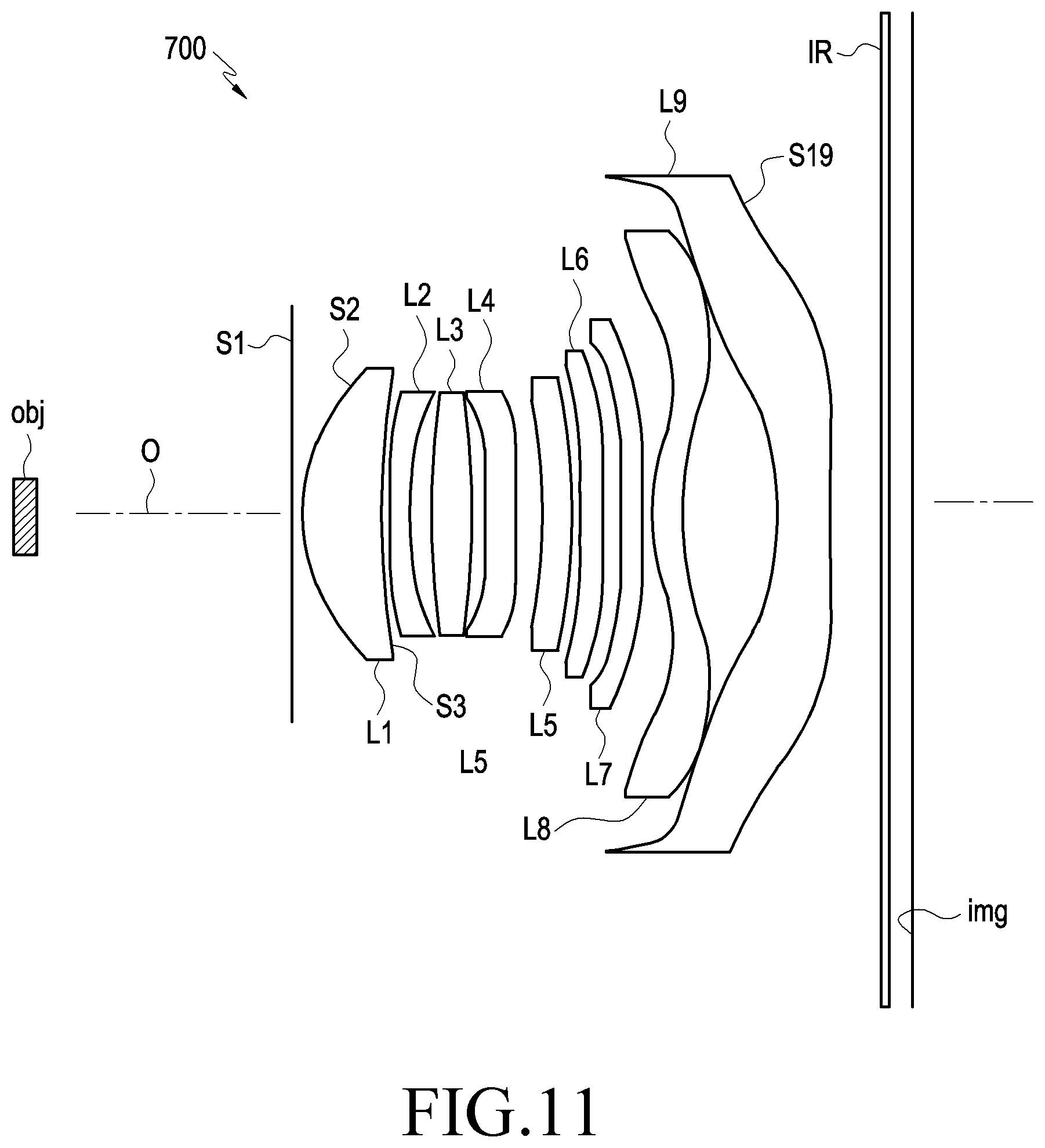 Patent US12422645 Figure 11 – Lens assembly and electronic device including same