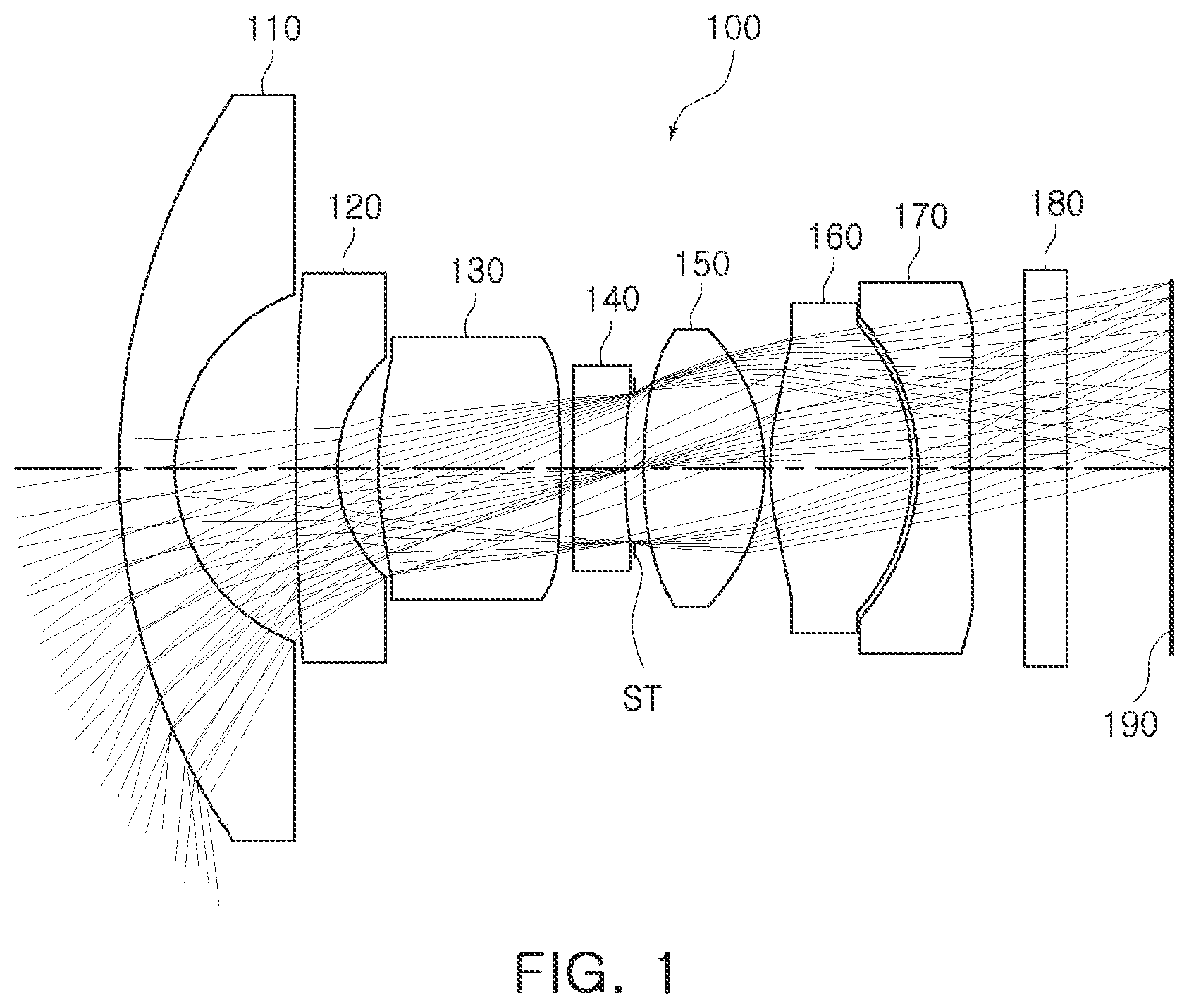 Patent US12422646 Figure 1 – Optical imaging system