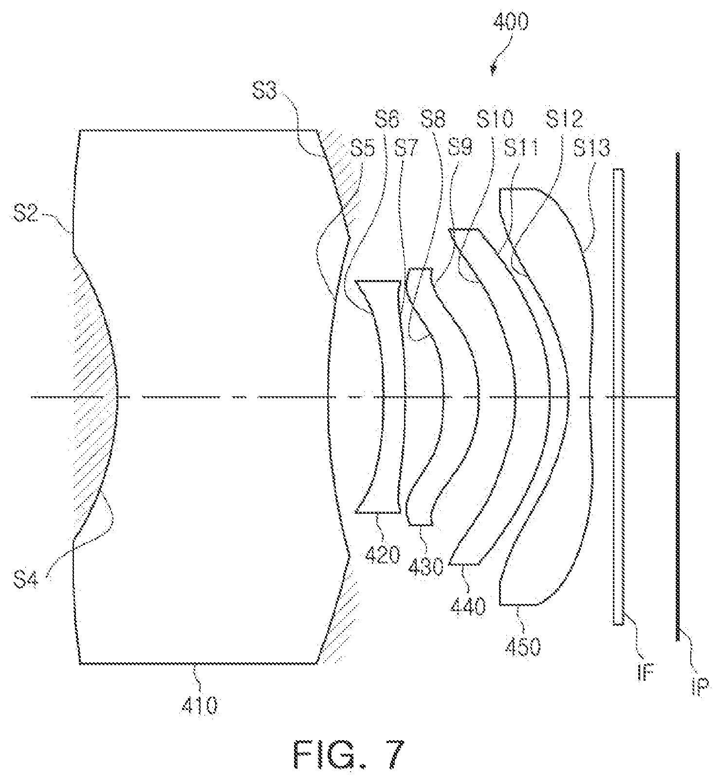 Patent US12422647 Figure 7 – Optical imaging system