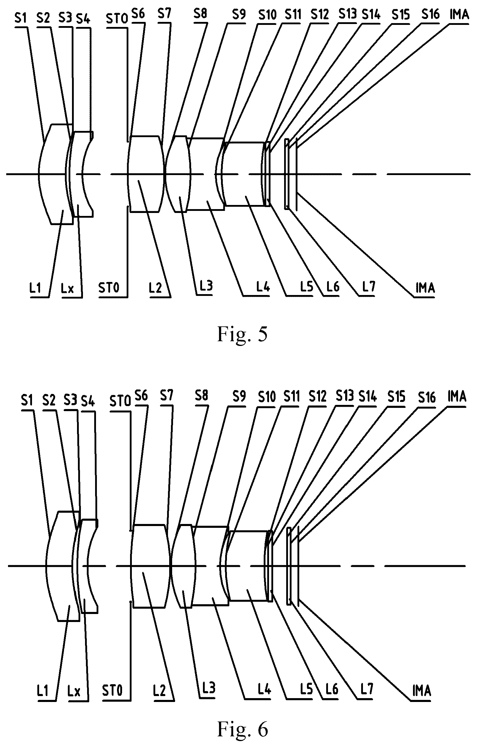 Patent US12422649 Figure 3 – Optical lens assembly and imaging device including five lenses of −++−+, +++−+, −++−− or −+−+− refractive powers