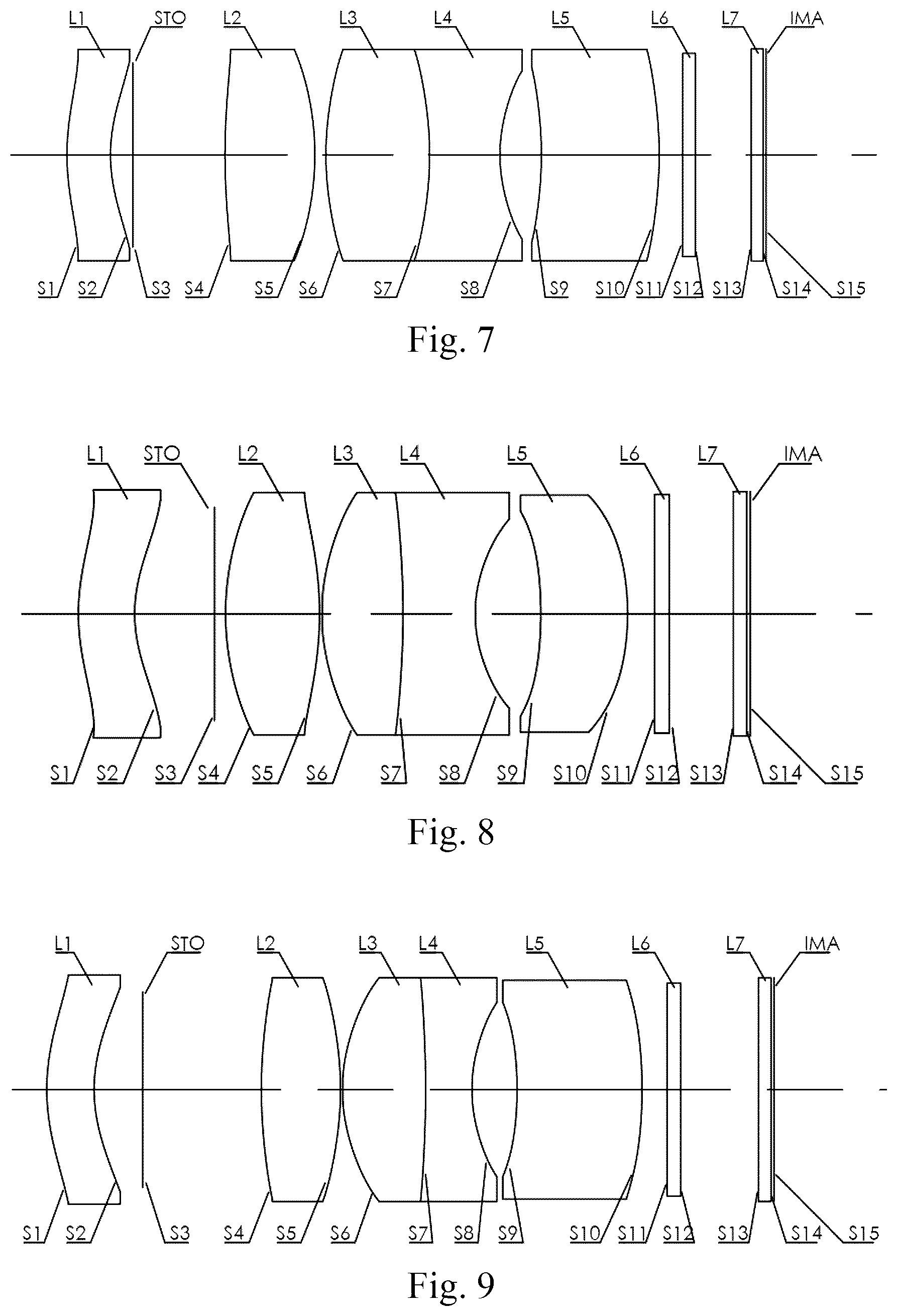Patent US12422649 Figure 4 – Optical lens assembly and imaging device including five lenses of −++−+, +++−+, −++−− or −+−+− refractive powers