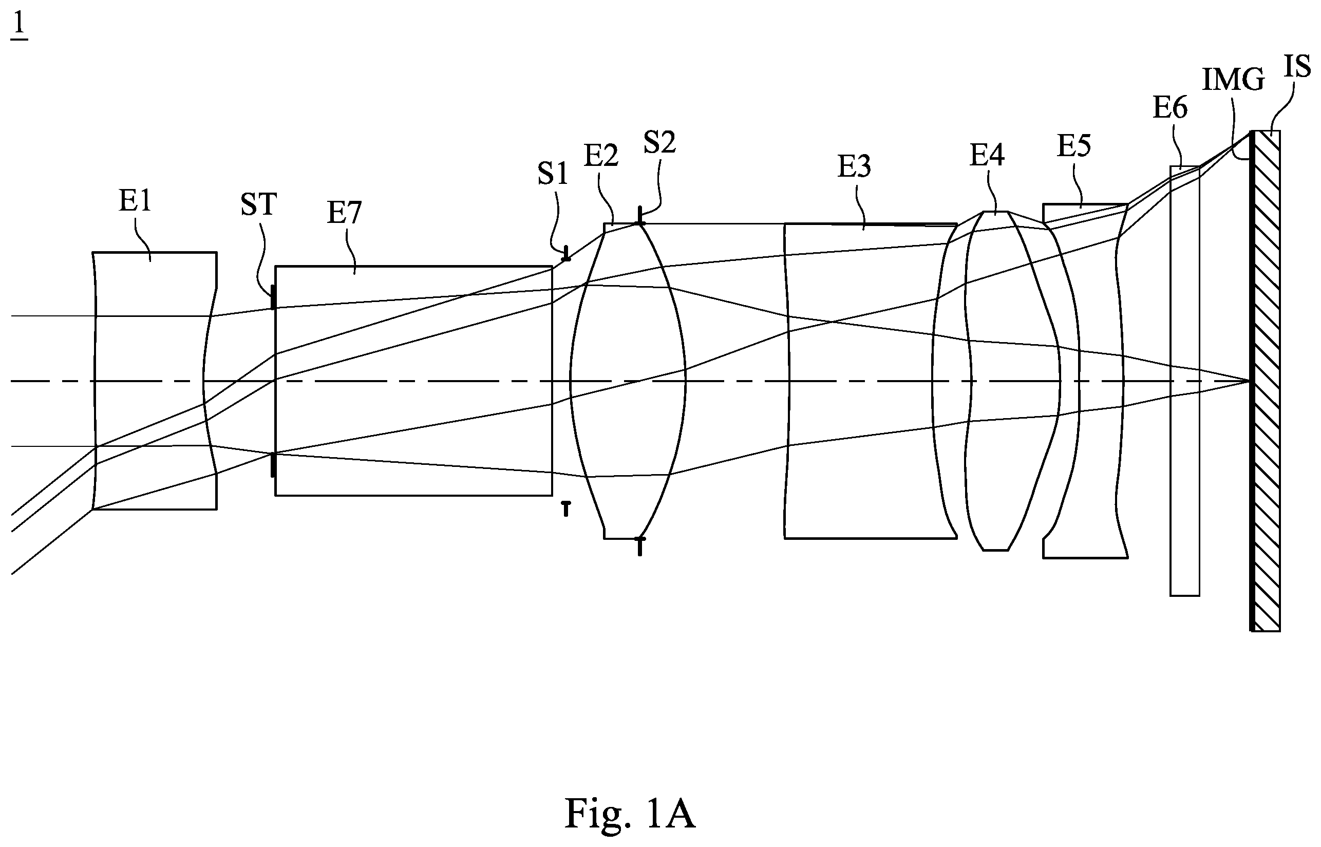 Patent US12422650 Figure 1 – Image capturing system lens assembly, imaging apparatus and electronic device