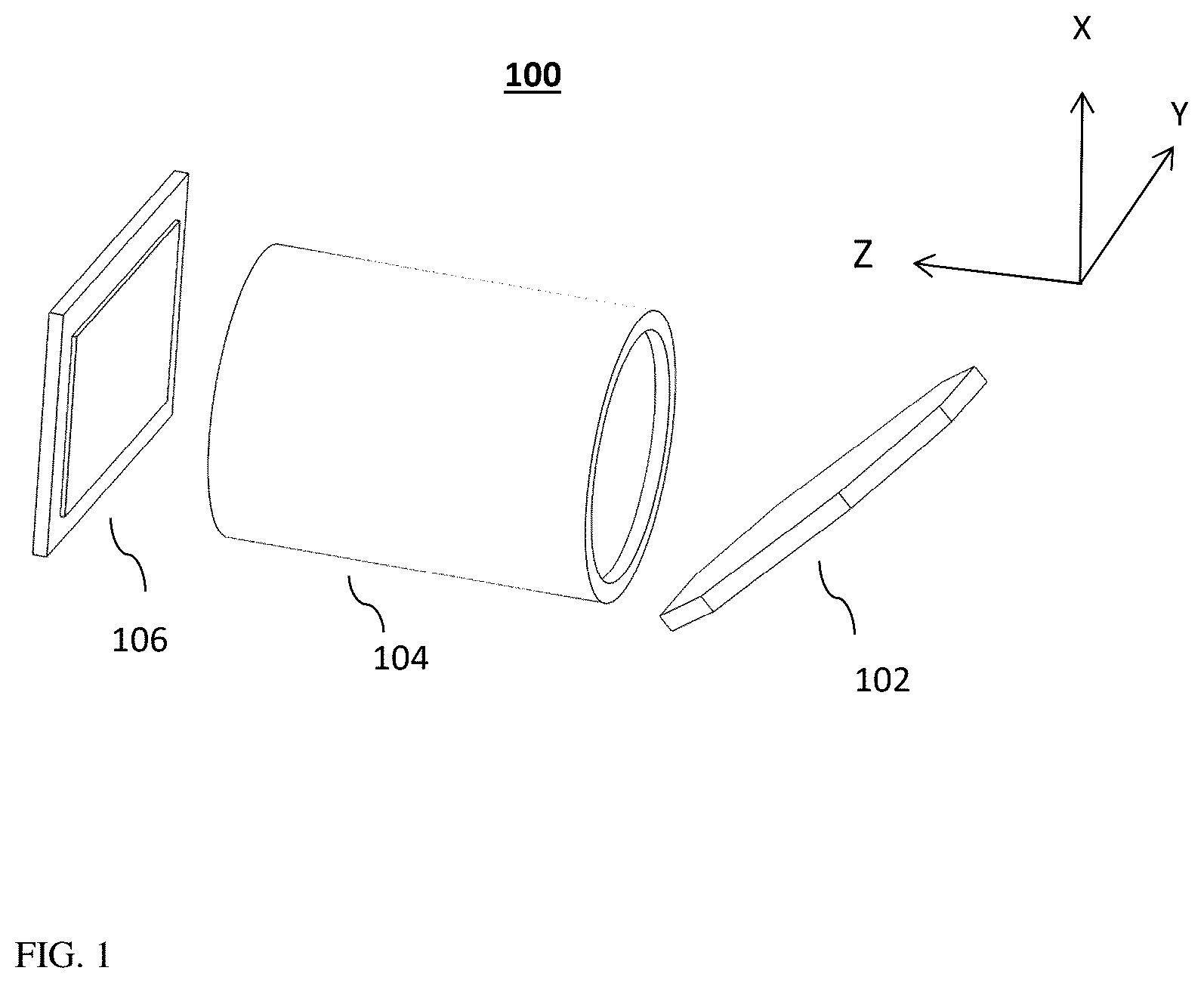 Patent US12422651 Figure 1 – Auto focus and optical image stabilization in a compact folded camera