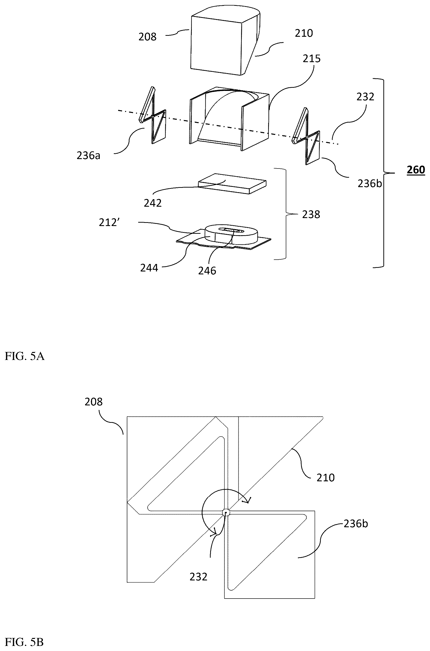 Patent US12422651 Figure 5 – Auto focus and optical image stabilization in a compact folded camera