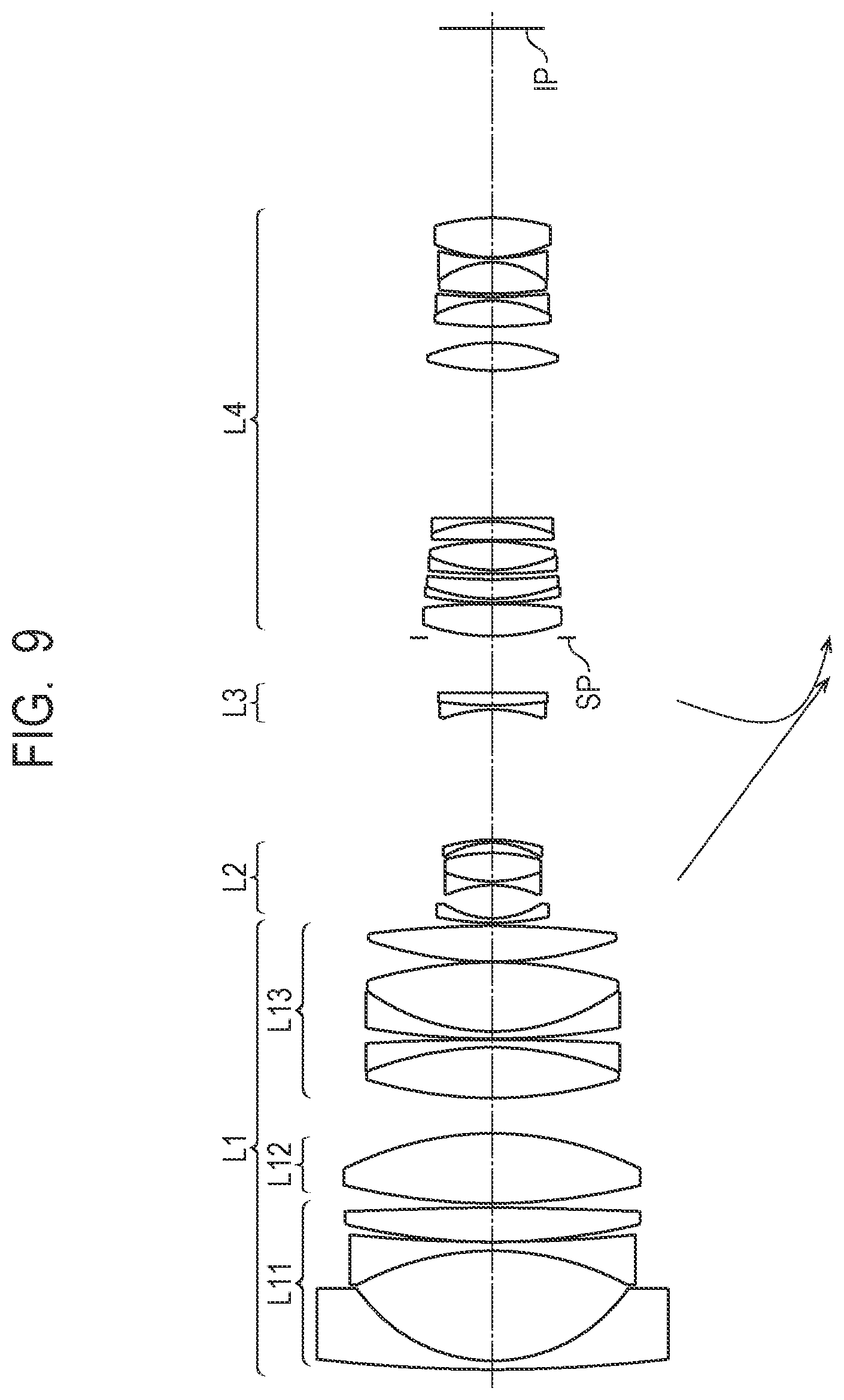 Patent US12422652 Figure 13 – Zoom lens and image pickup apparatus