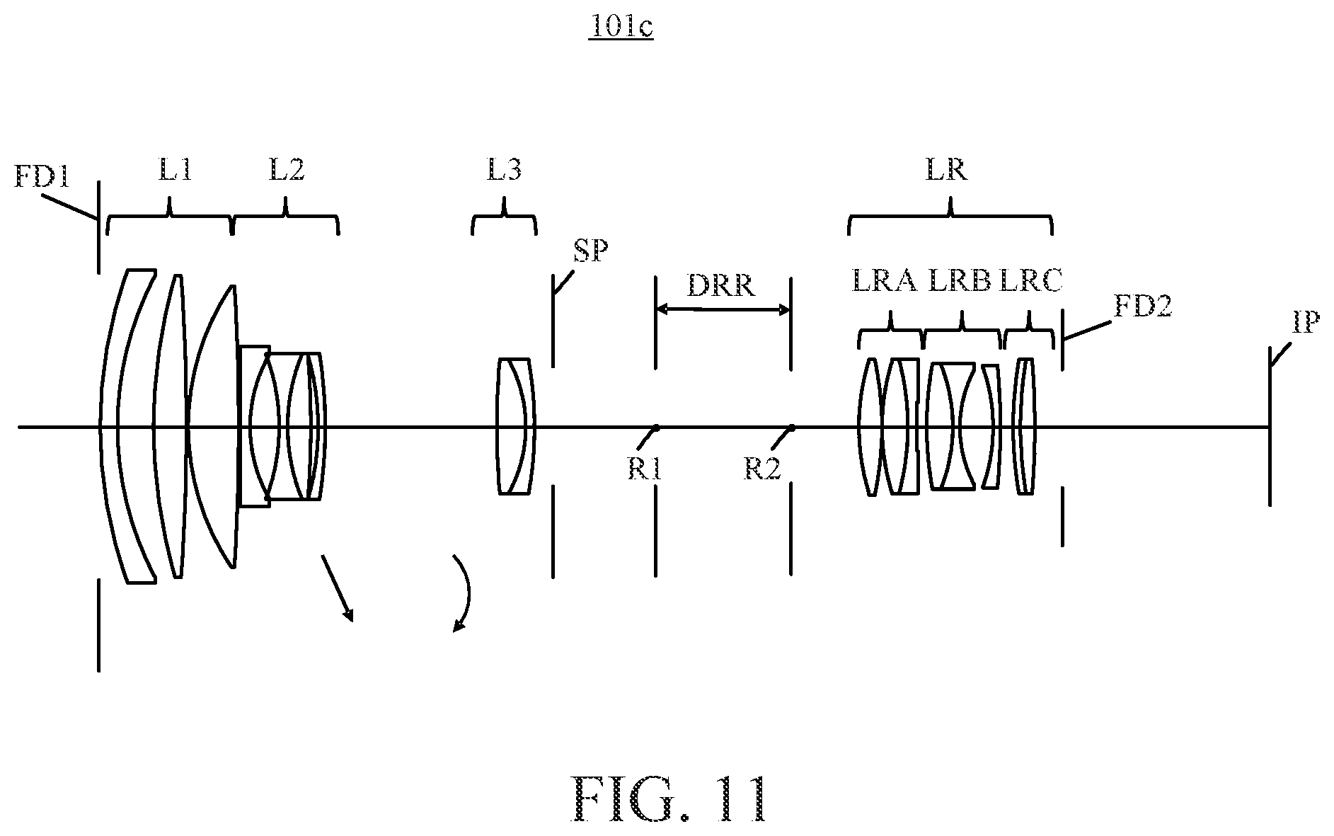 Patent US12422653 Figure 9 – Lens apparatus and image pickup apparatus