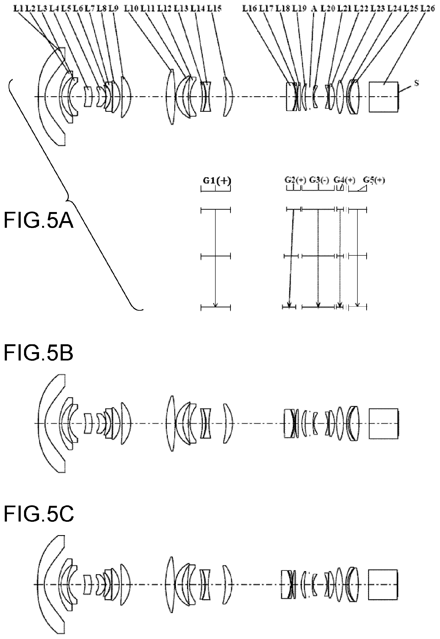 Patent US12422655 Figure 5 – Optical system, image projection apparatus, and imaging apparatus