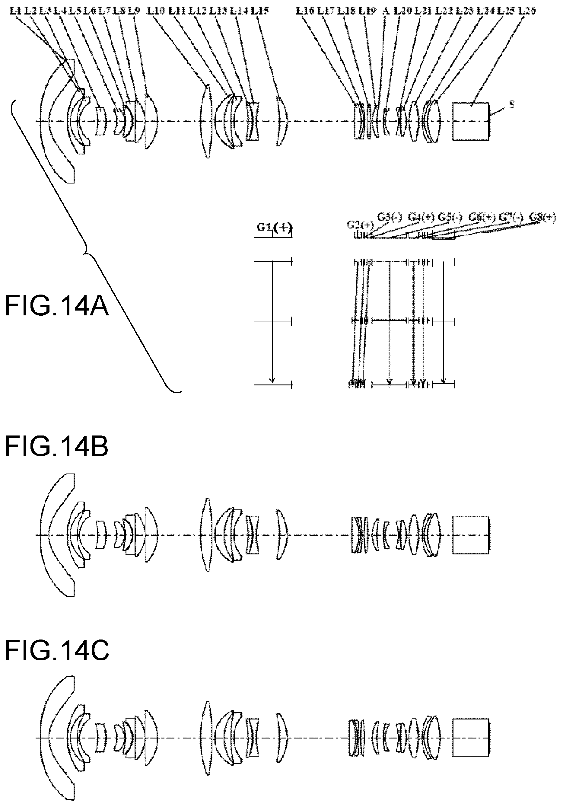 Patent US12422655 Figure 14 – Optical system, image projection apparatus, and imaging apparatus