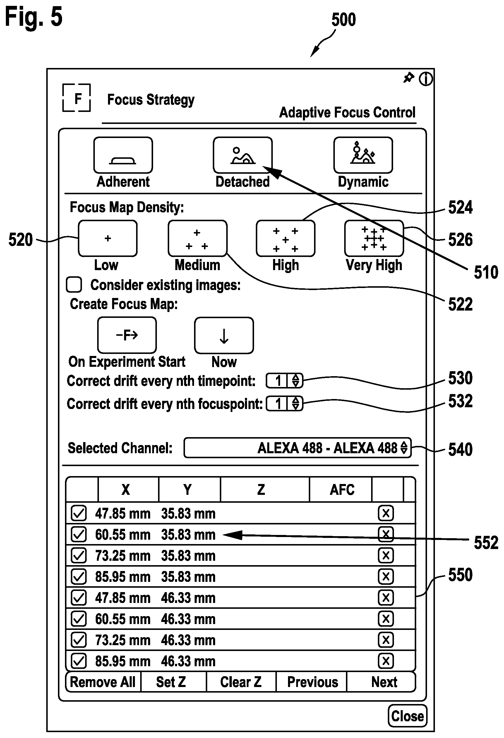 Patent US12422659 Figure 4 – Method for controlling microscopic imaging and corresponding microscope control arrangement and microscope