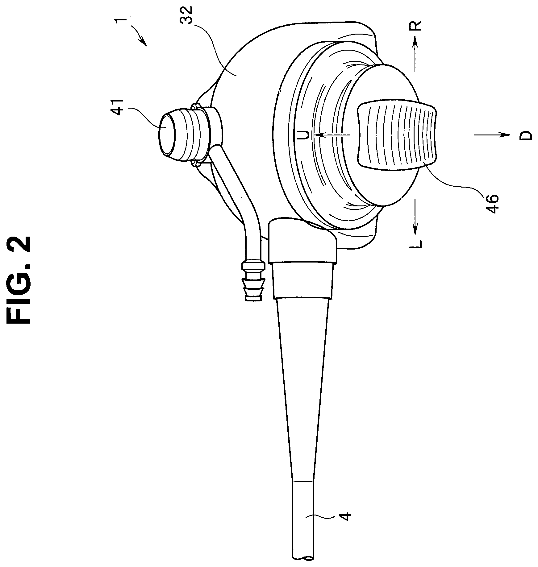 Patent US12422664 Figure 2 – Endoscope and manufacturing method for endoscope