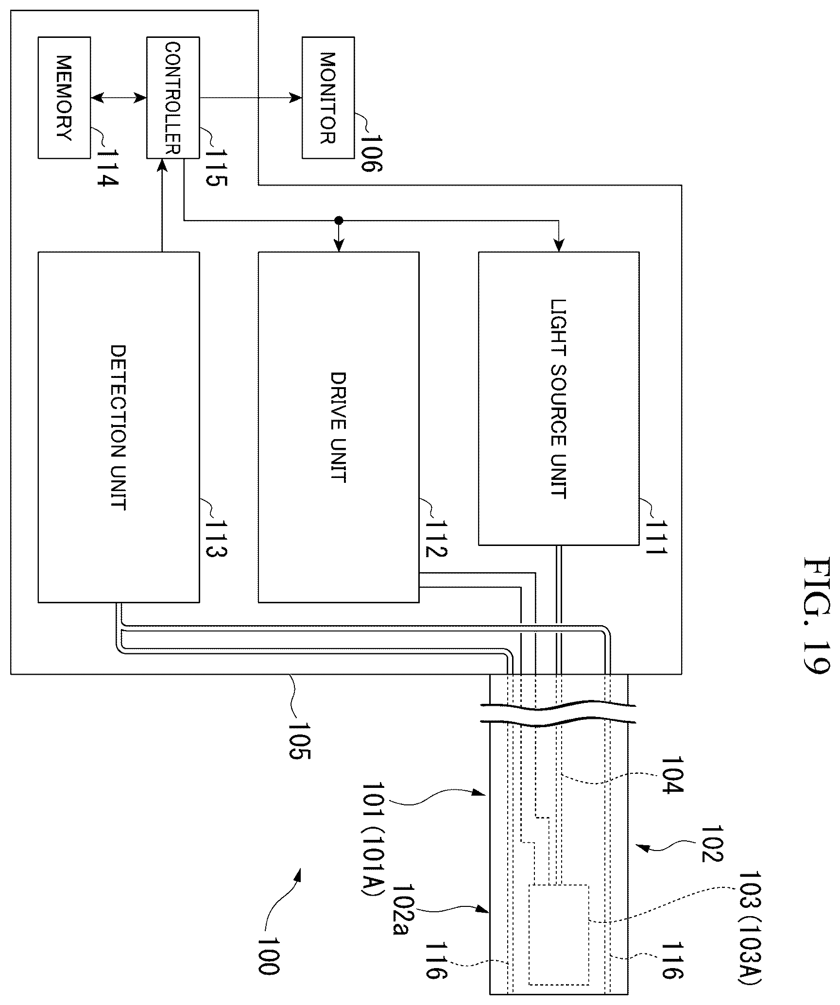 Patent US12422665 Figure 14 – Optical unit, fiber scanning device, and method for manufacturing optical unit