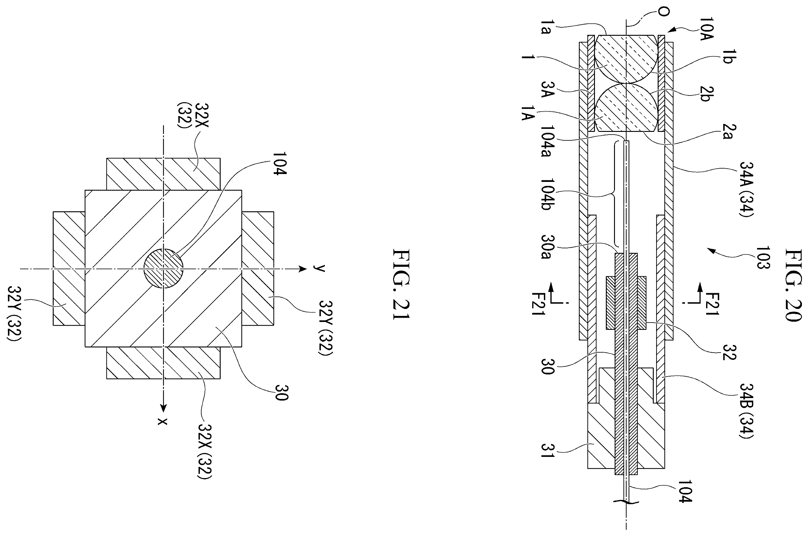 Patent US12422665 Figure 15 – Optical unit, fiber scanning device, and method for manufacturing optical unit
