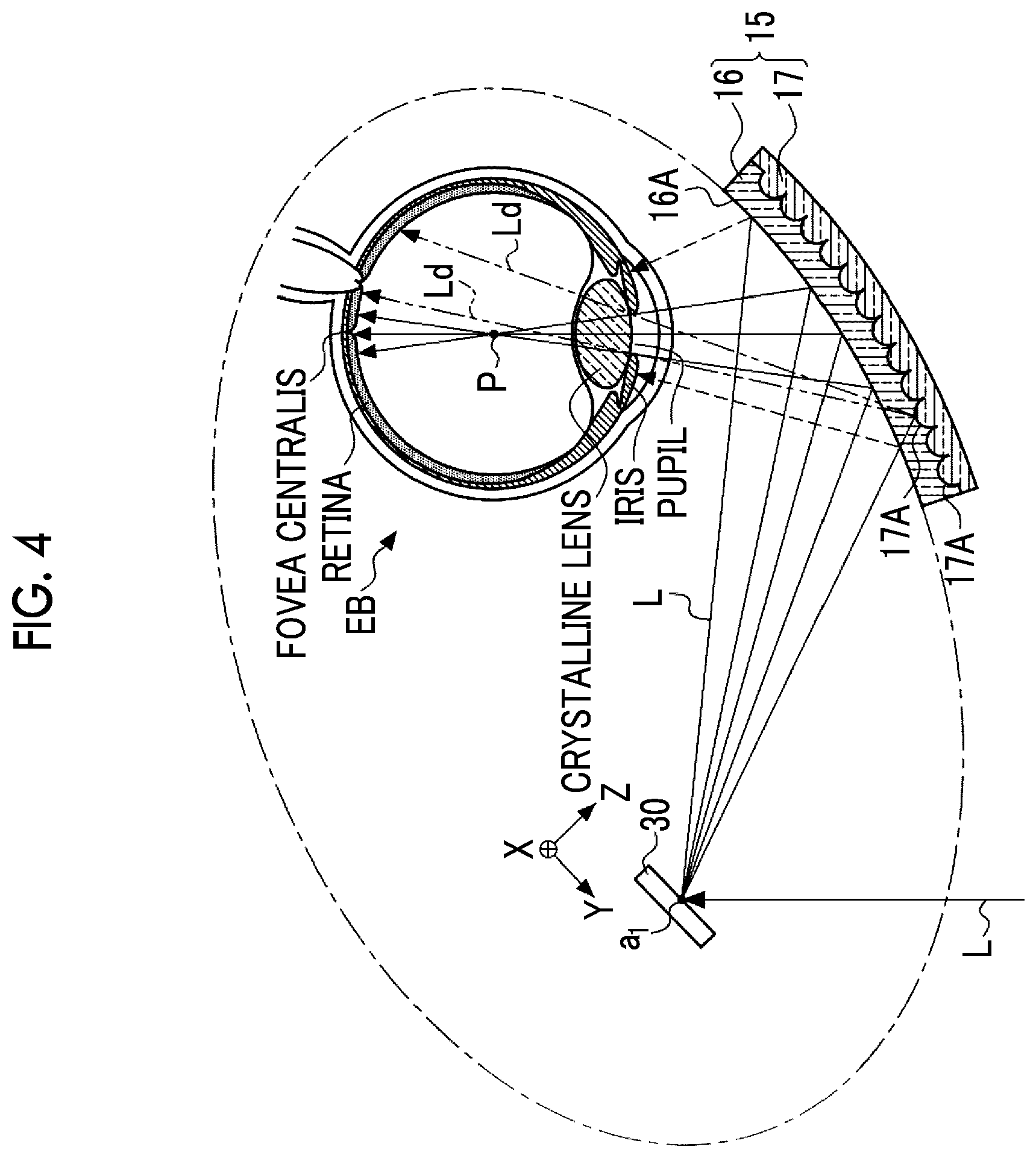Patent US12422668 Figure 4 – Light scanning device