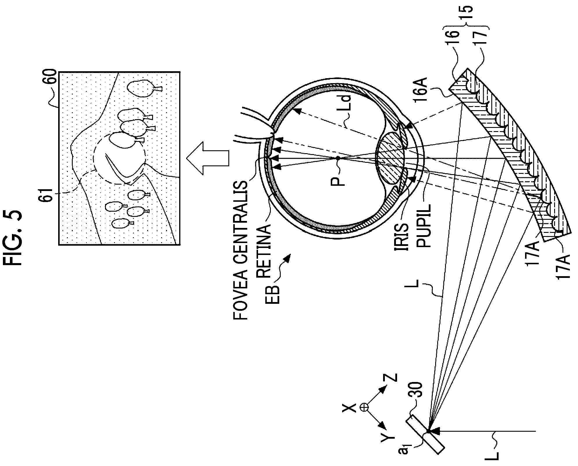 Patent US12422668 Figure 5 – Light scanning device